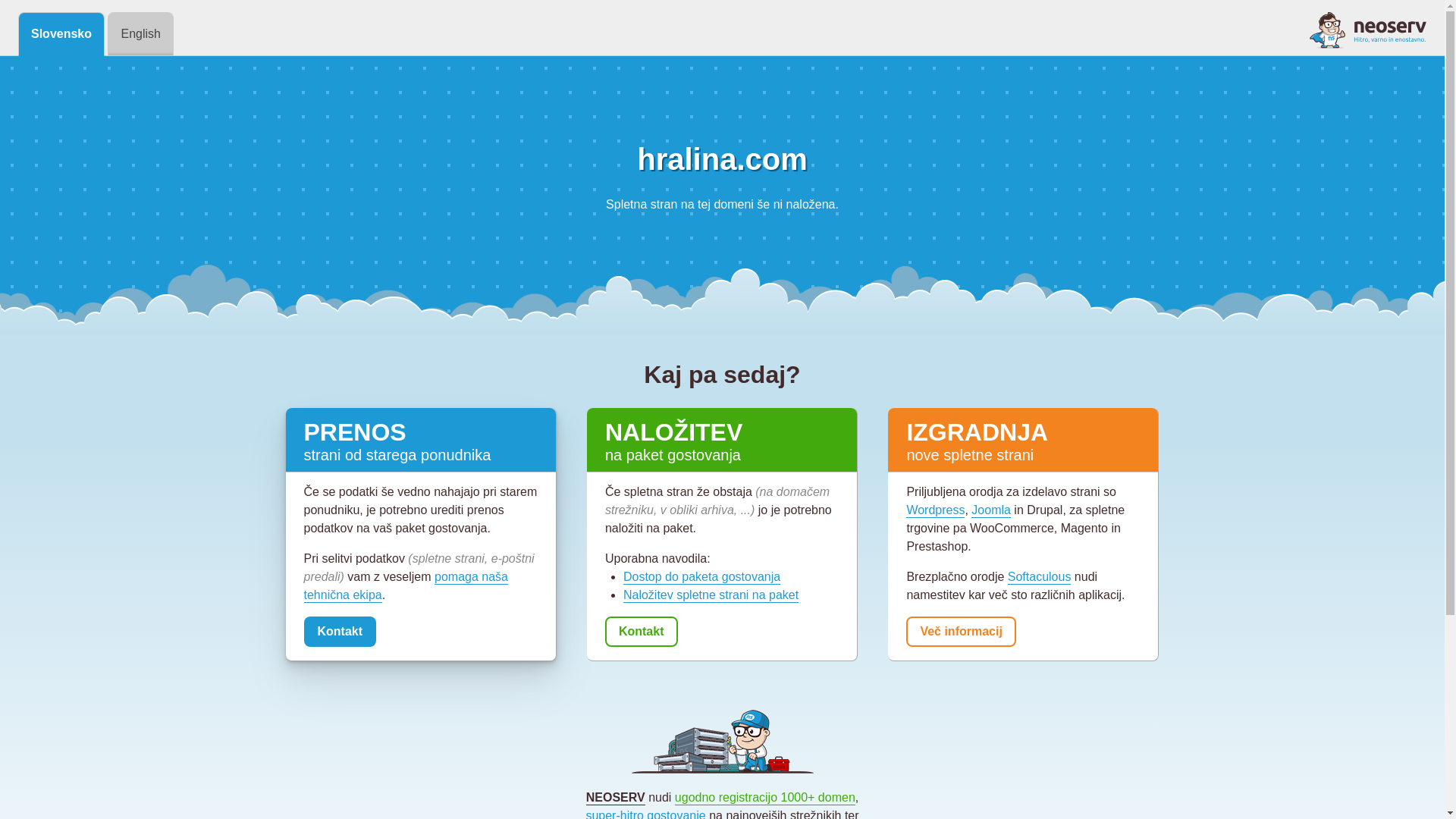website screenshot of https://hralina.com/