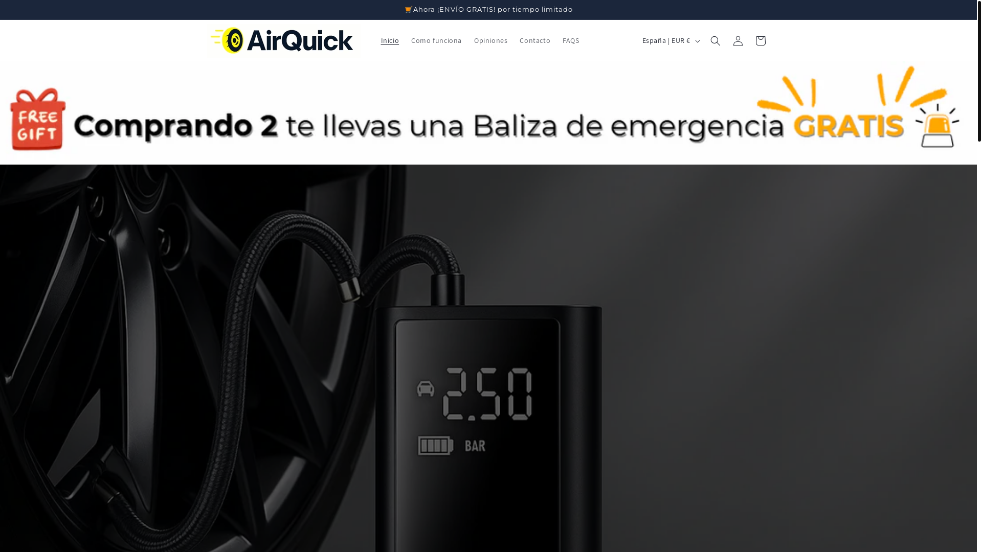 website screenshot of https://airsquick.com/