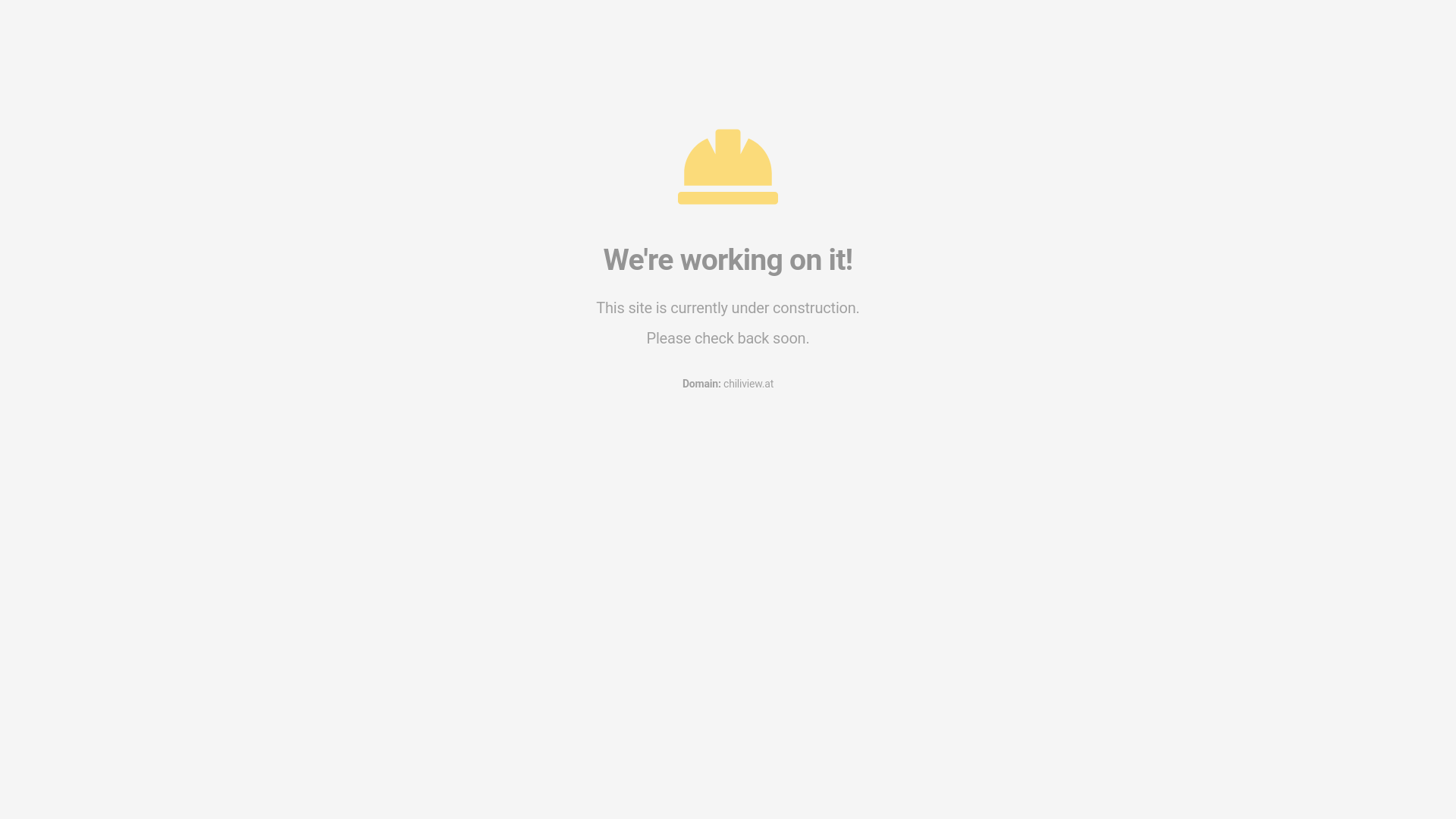 website screenshot of https://chiliview.at/