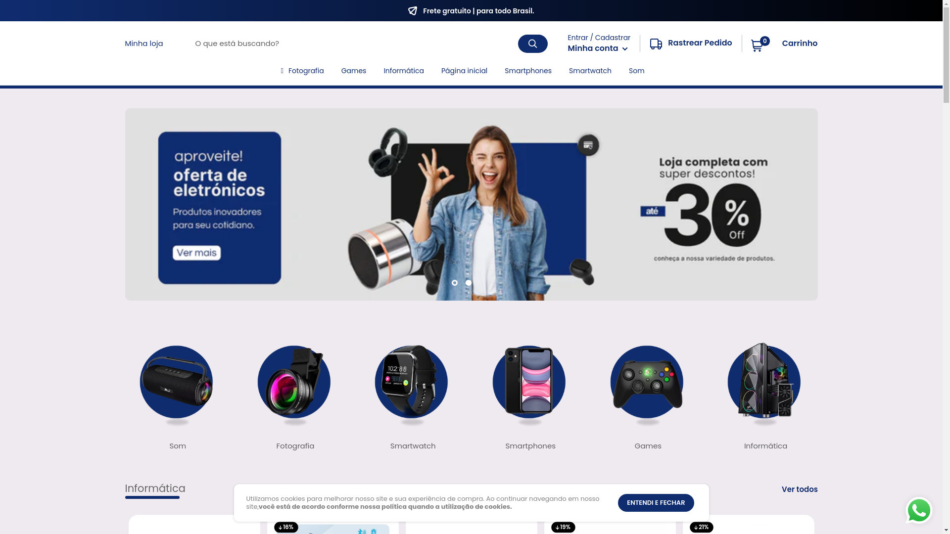 website screenshot of https://continentalstore.fun/