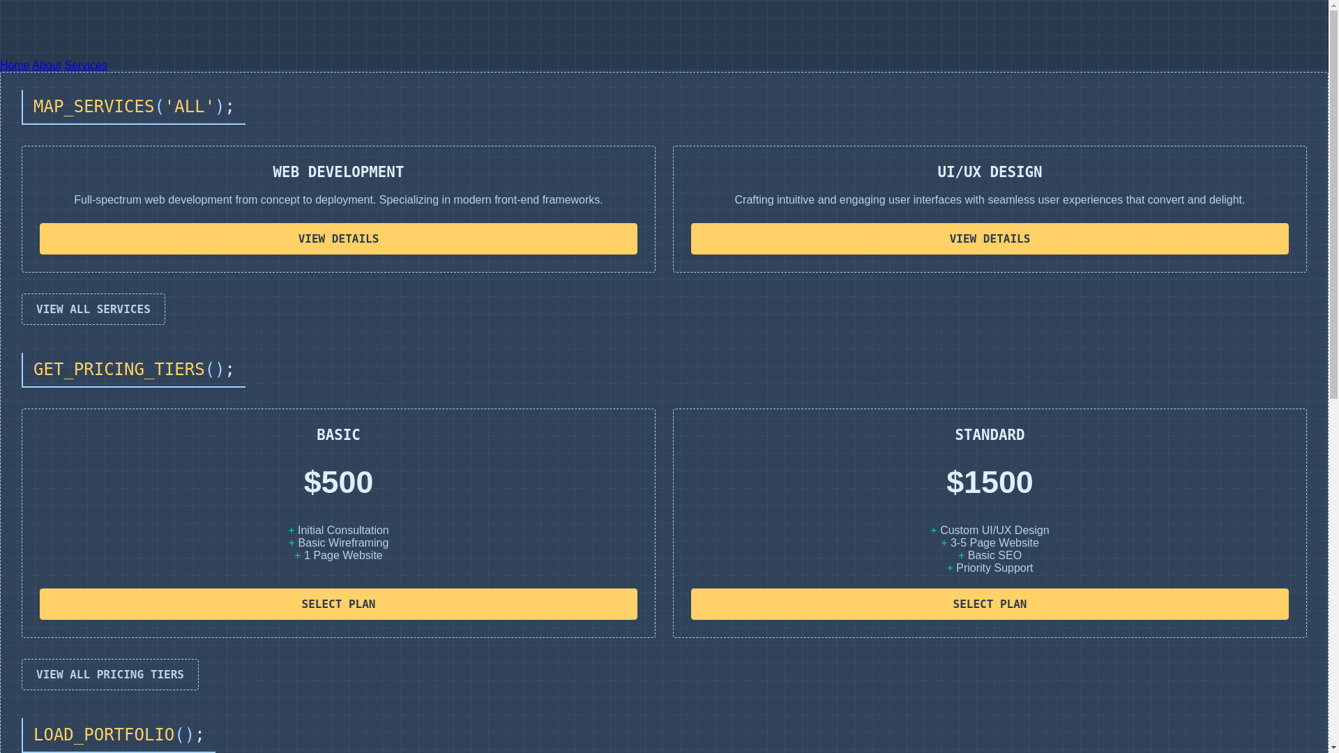 website screenshot of https://john-ogletree-site.pages.dev/