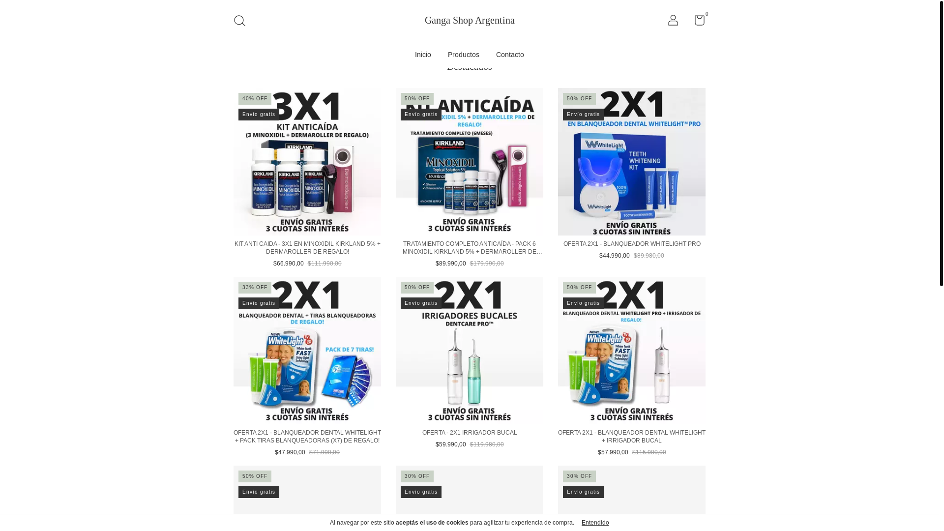 website screenshot of https://unagangastorear.com/
