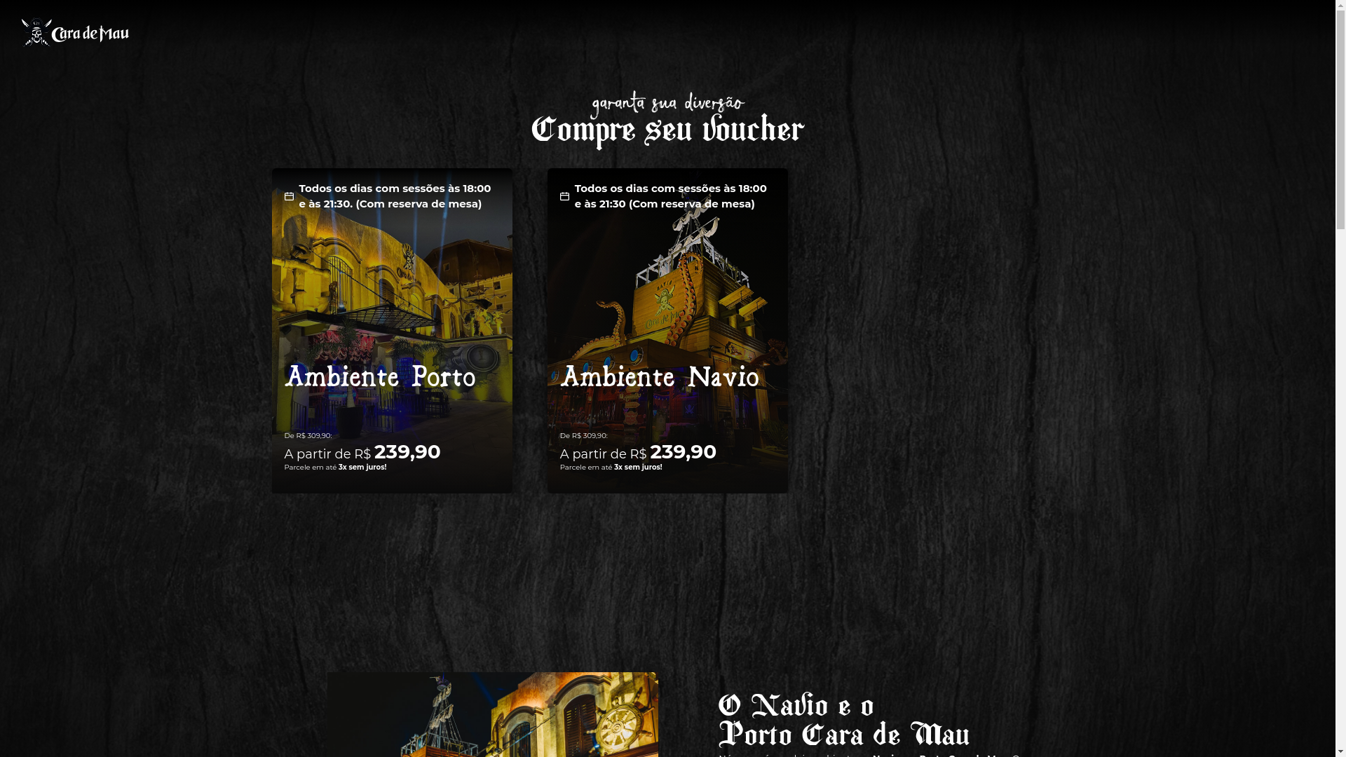 website screenshot of https://pizzaria-carademau.com/