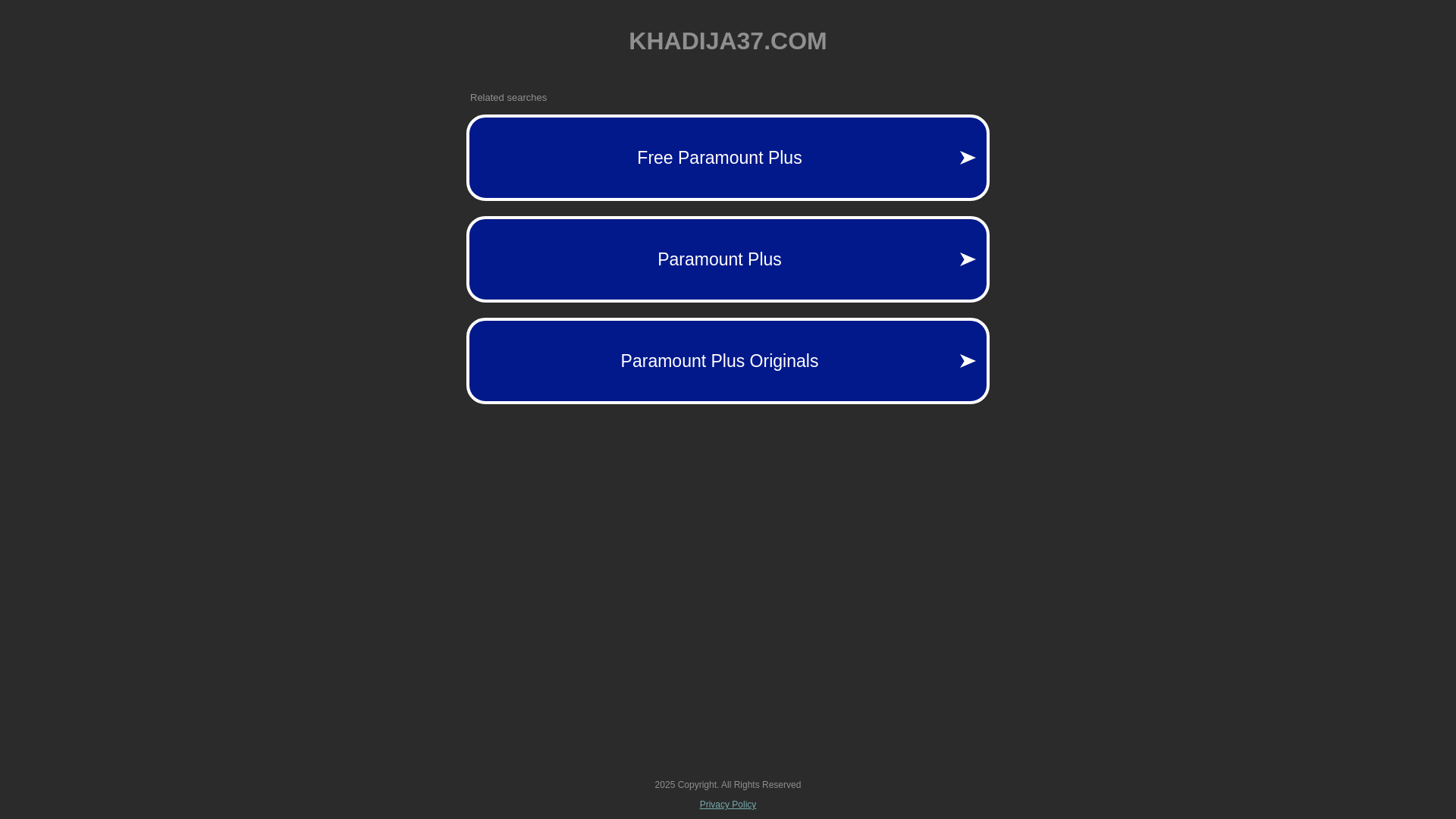 website screenshot of https://khadija37.com/