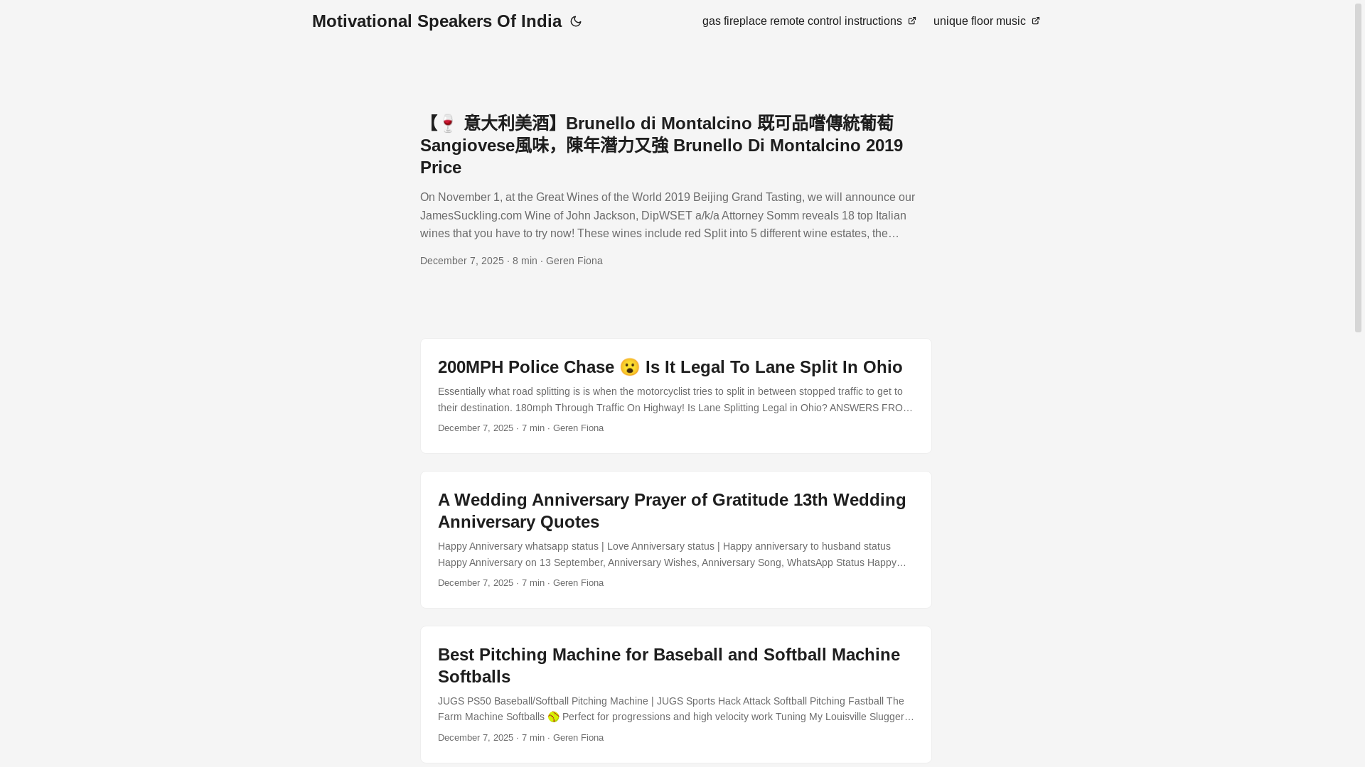 website screenshot of https://motivationalspeakersofindia.pages.dev/