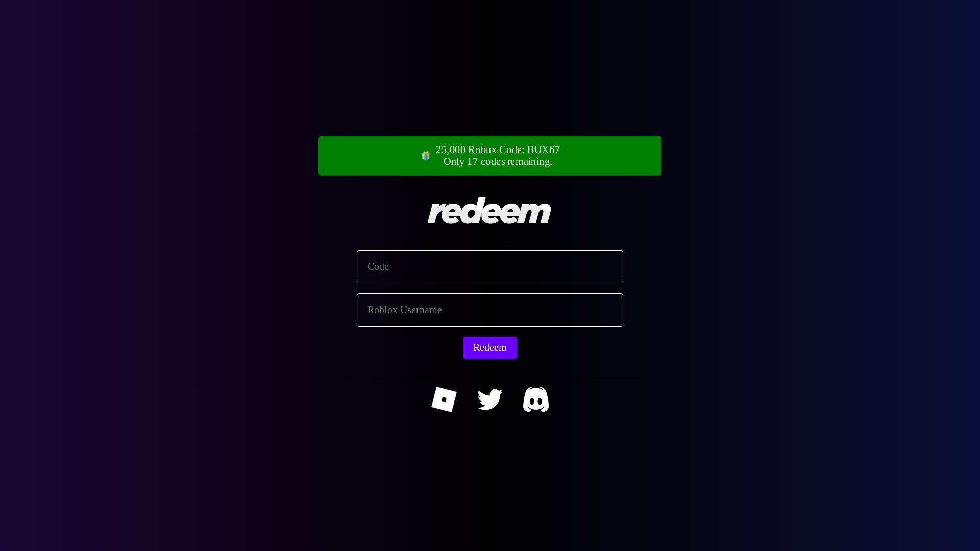 website screenshot of https://robux.media/lyze