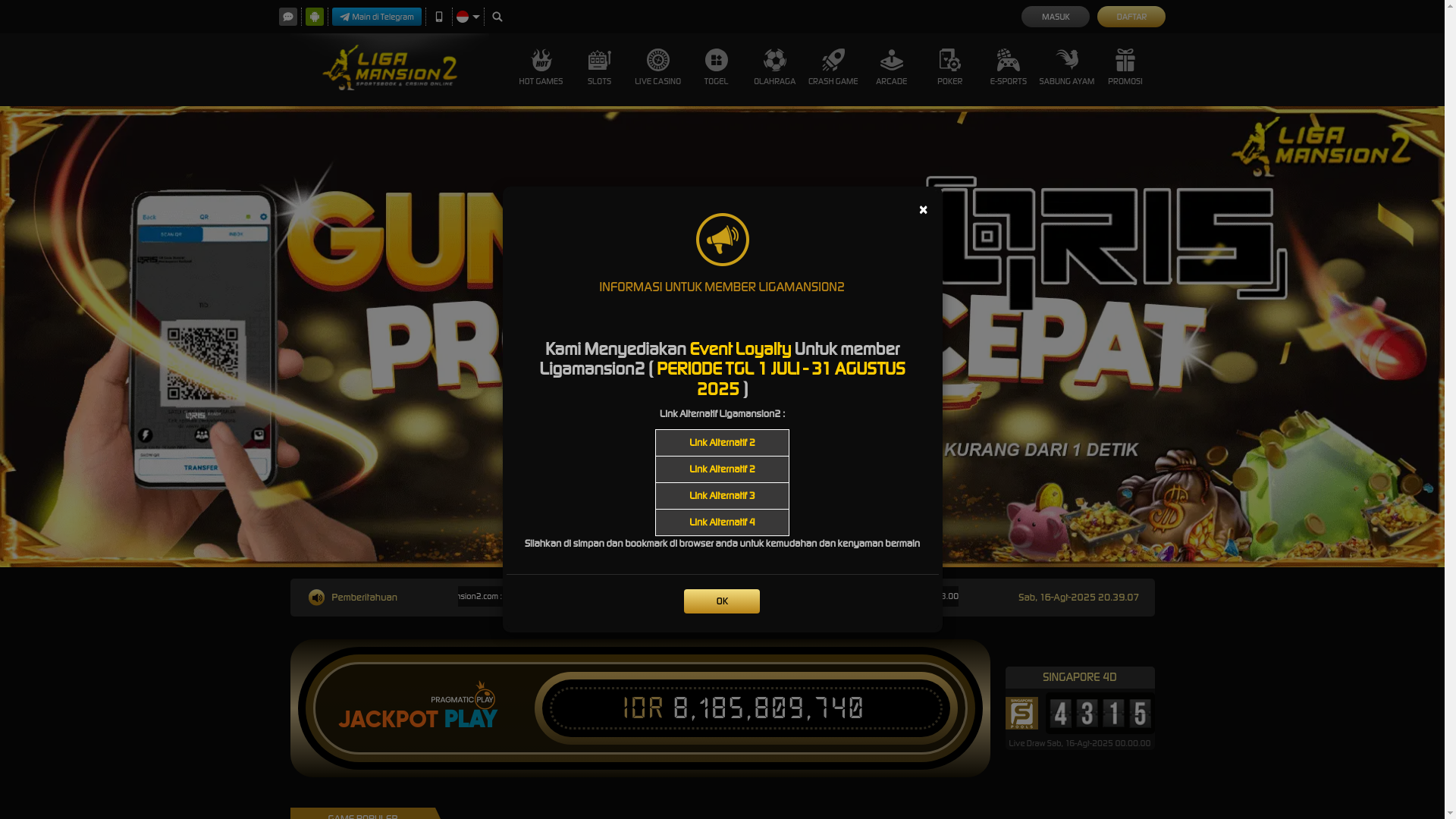 website screenshot of https://ligamansion2kfop.site/