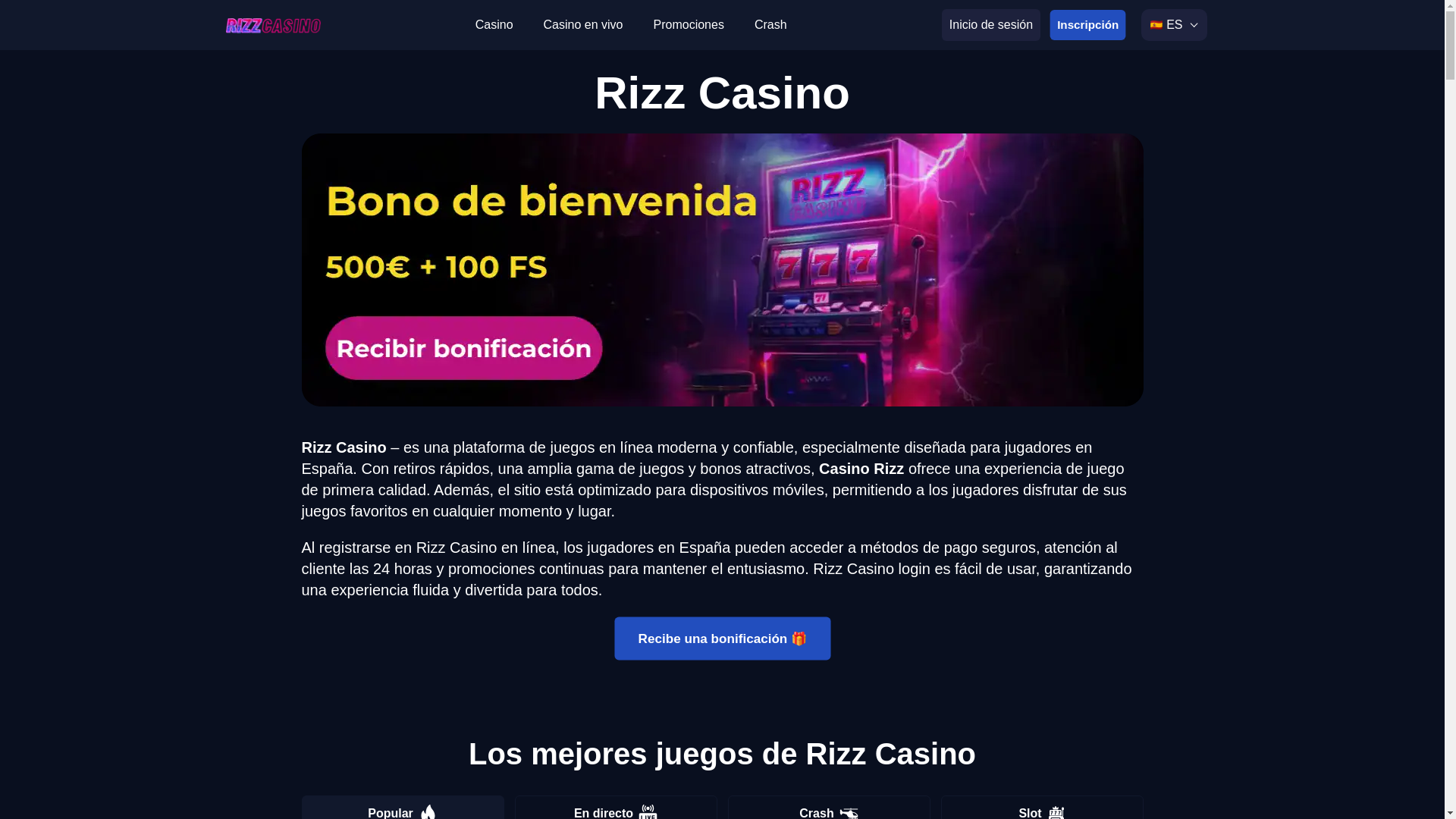 website screenshot of https://rizz-casino-es-4201.pages.dev/