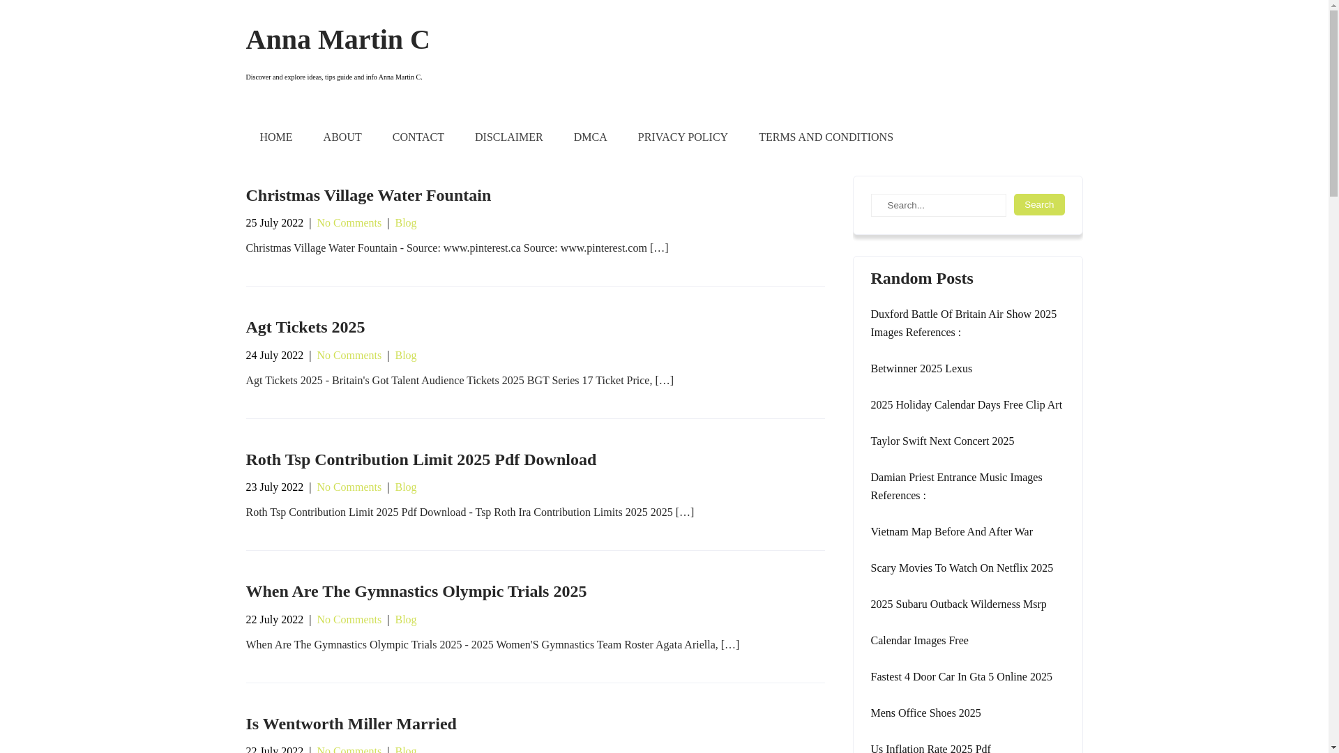 website screenshot of https://annamartinc.pages.dev/