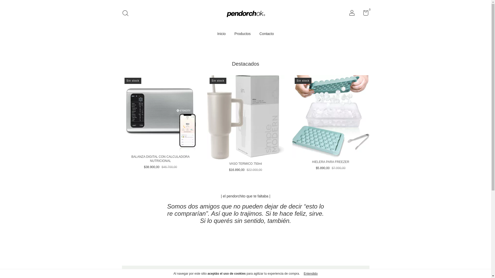 website screenshot of https://pendorchok.com/