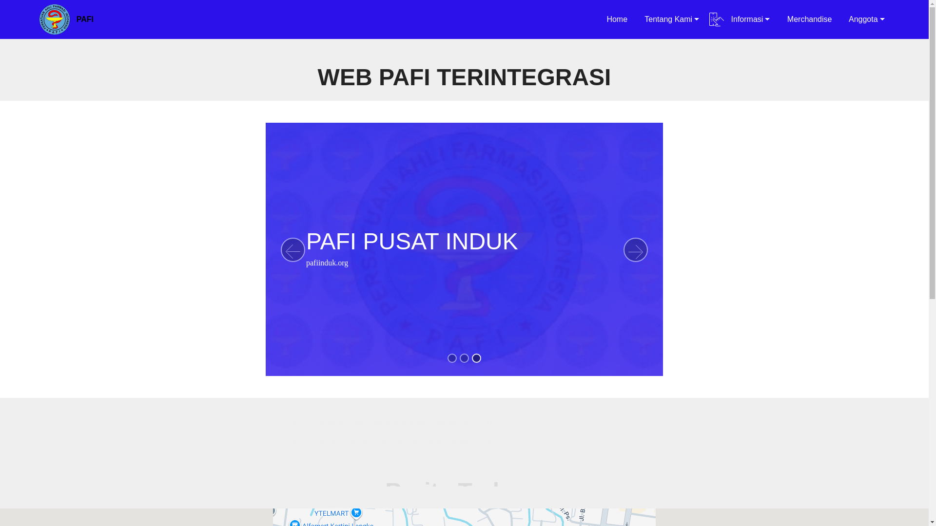 website screenshot of https://pafi-manggarai-org.pages.dev/