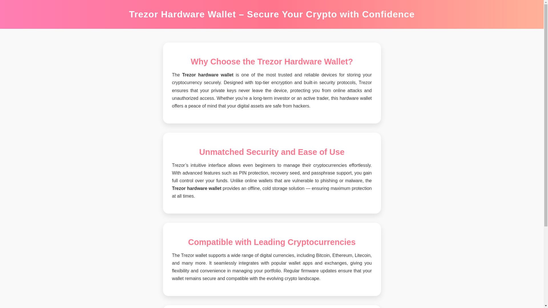 website screenshot of https://io-trzo-wallet.pages.dev/