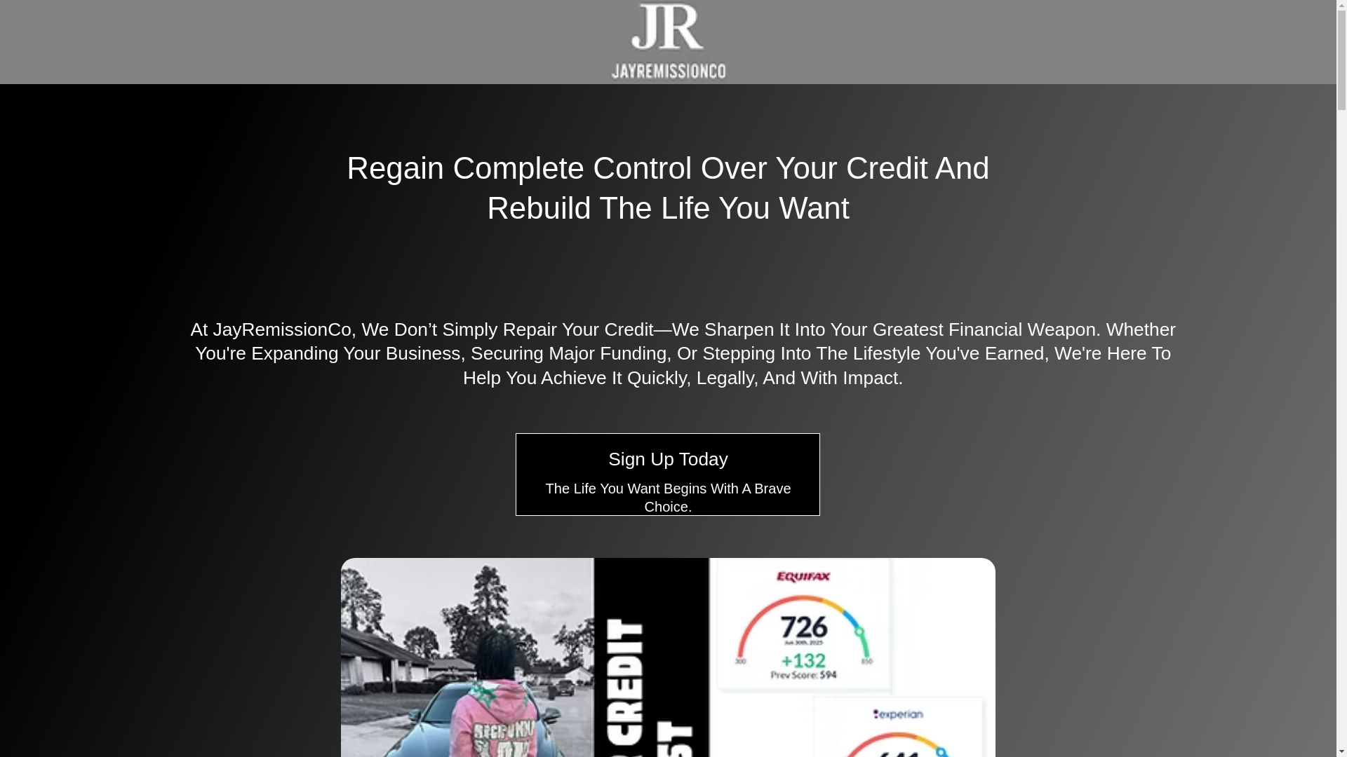 website screenshot of https://jayremissionco.com/