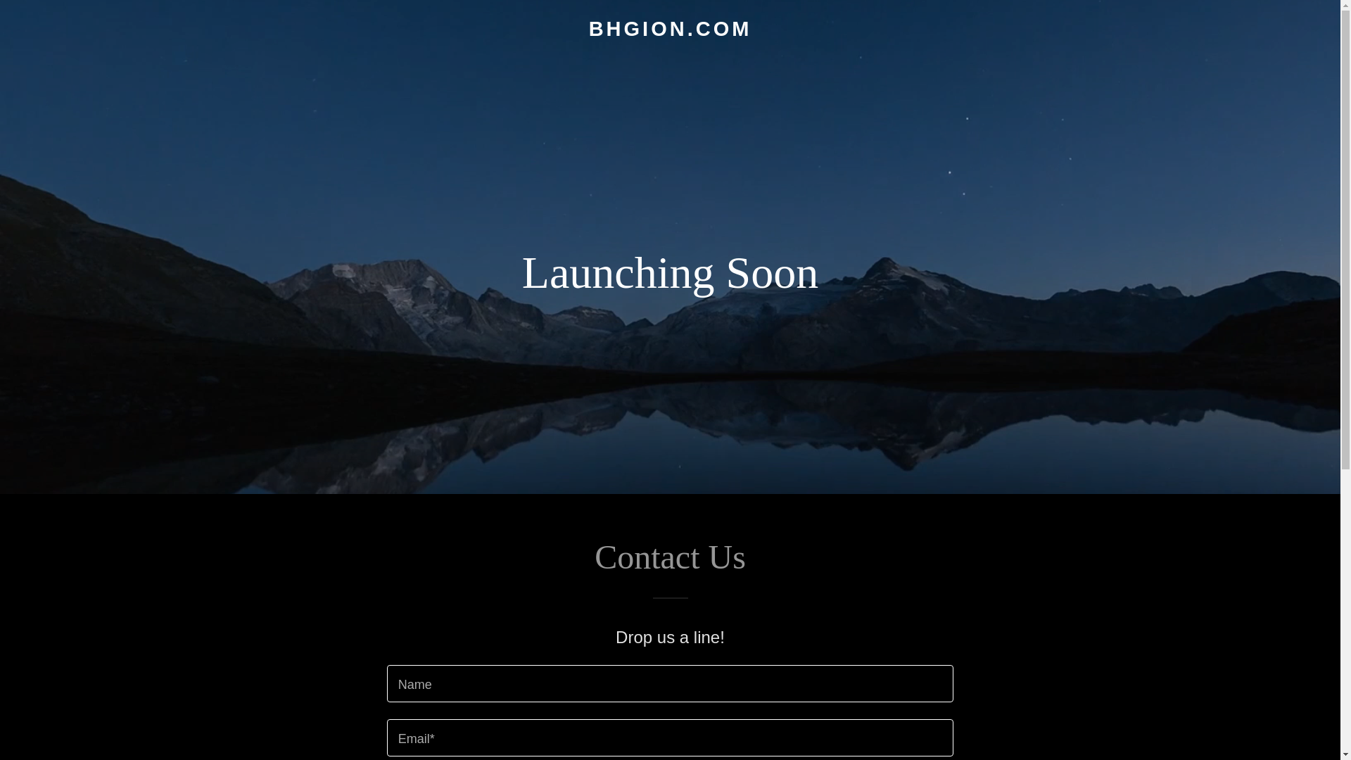 website screenshot of https://bhgion.com/