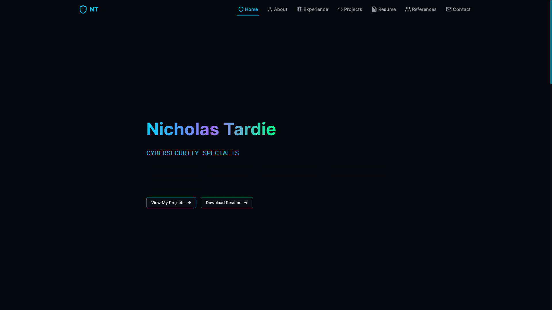website screenshot of https://portfolio-website-dfu.pages.dev/