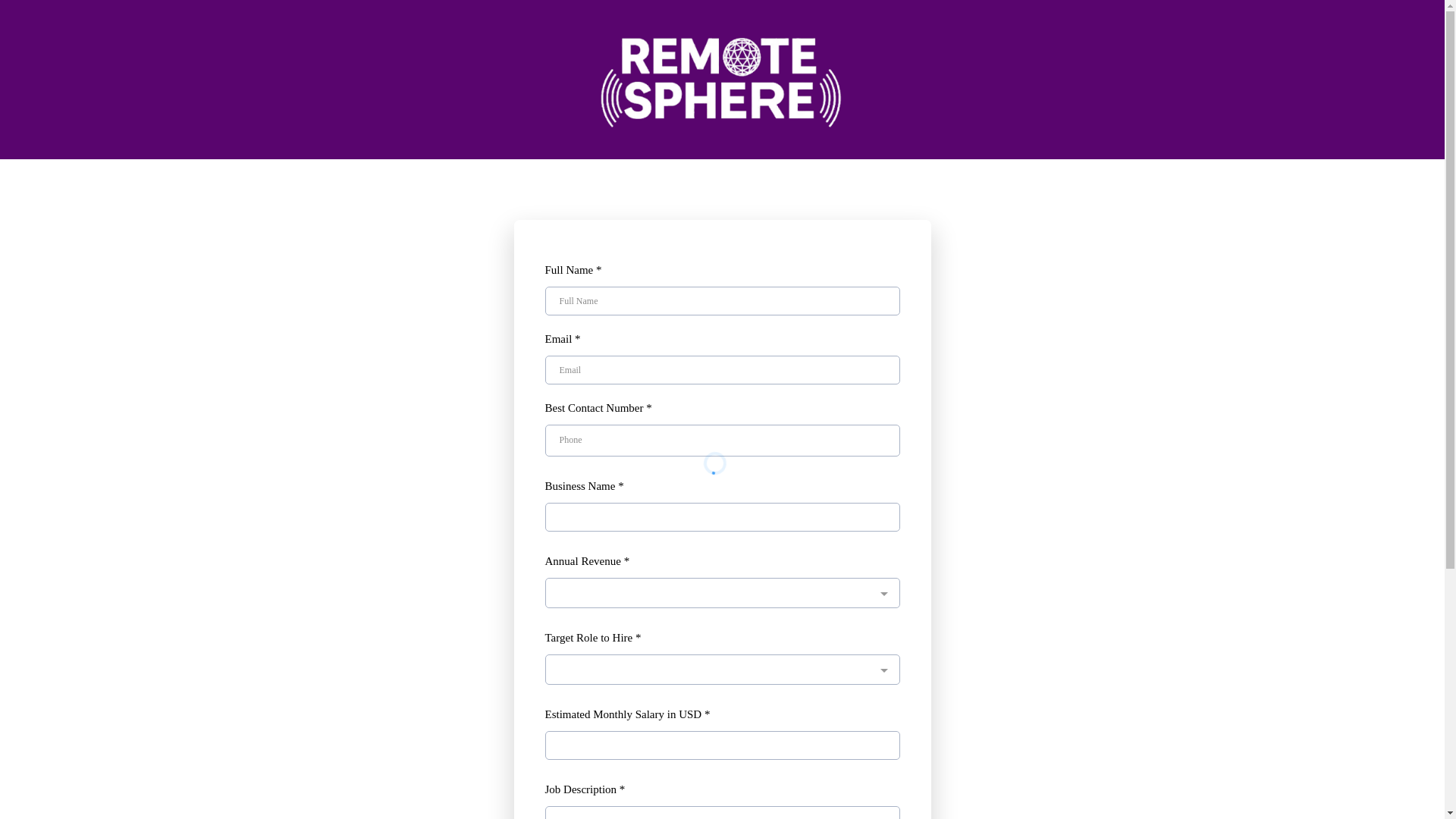 website screenshot of https://remotesphere.org/