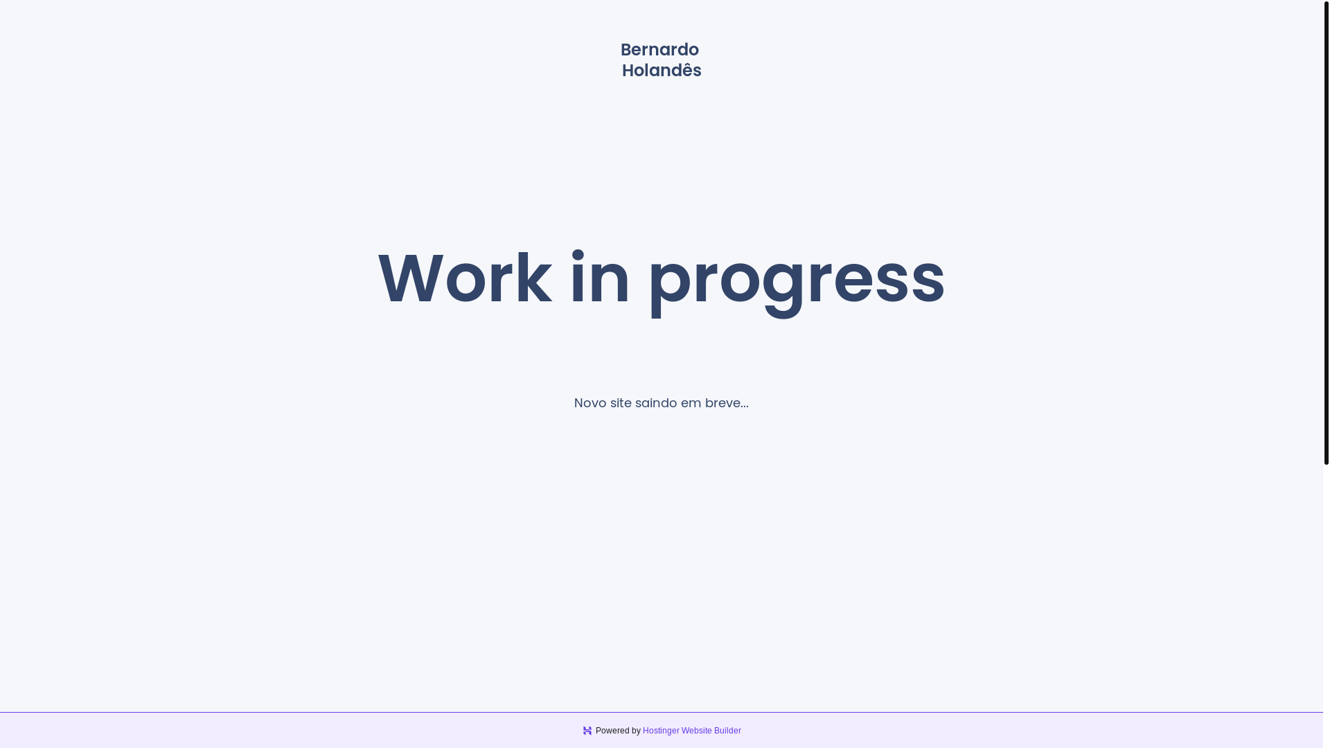 website screenshot of https://bernardex.xyz/