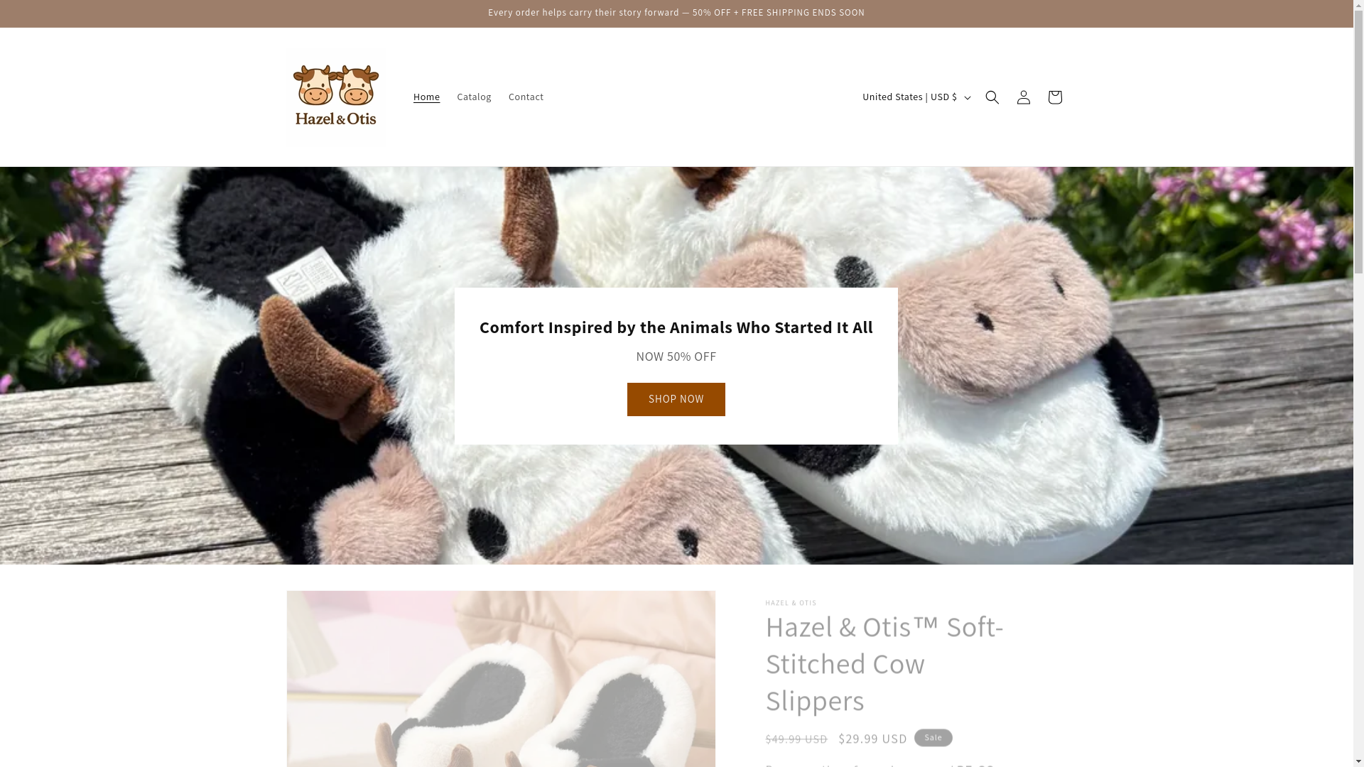 website screenshot of https://hazelandotis.com/