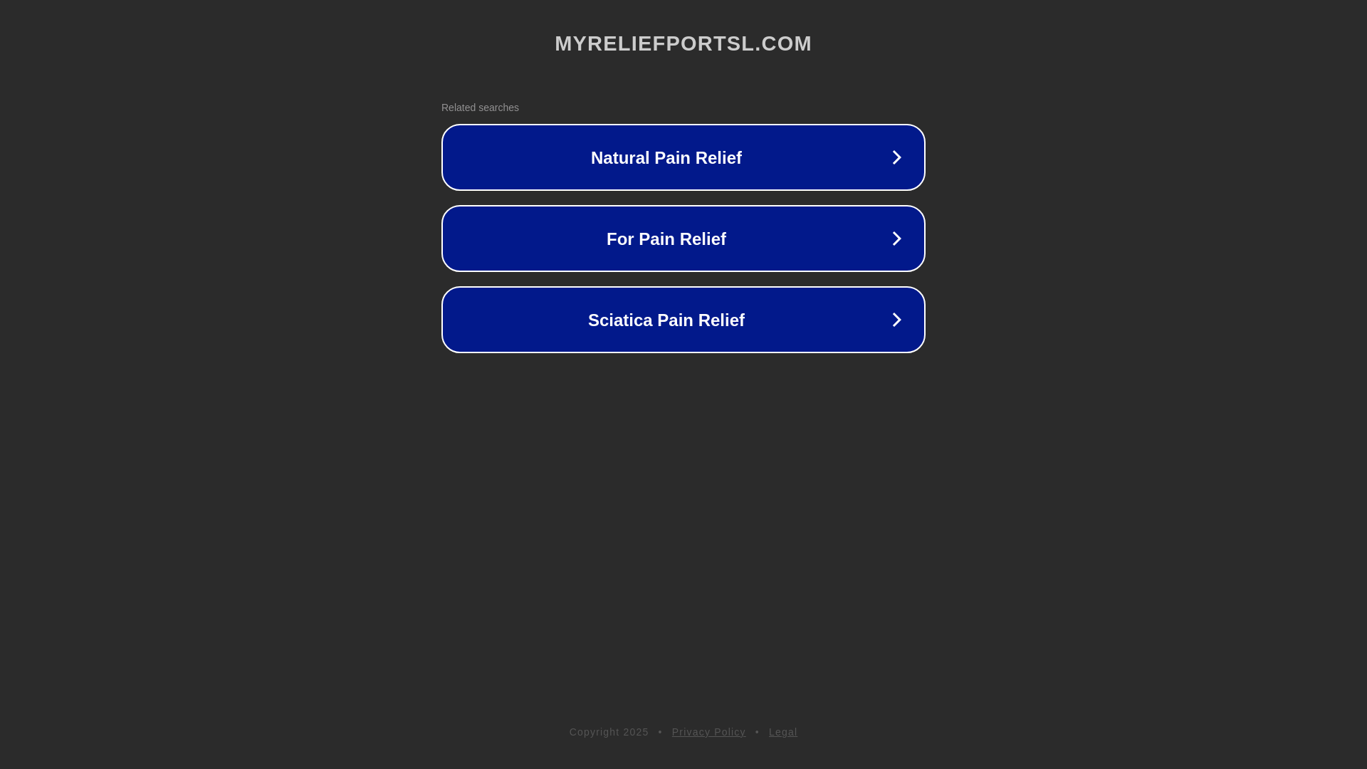 website screenshot of https://myreliefportsl.com/