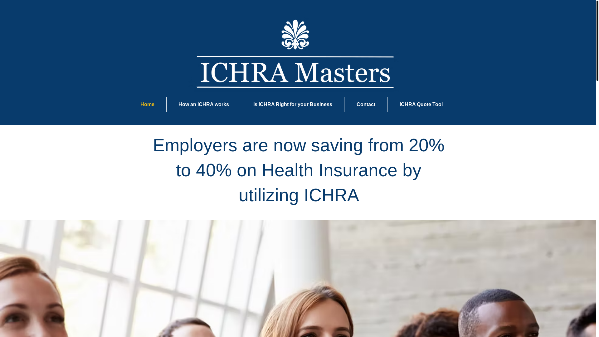 website screenshot of https://ichramaster.com/