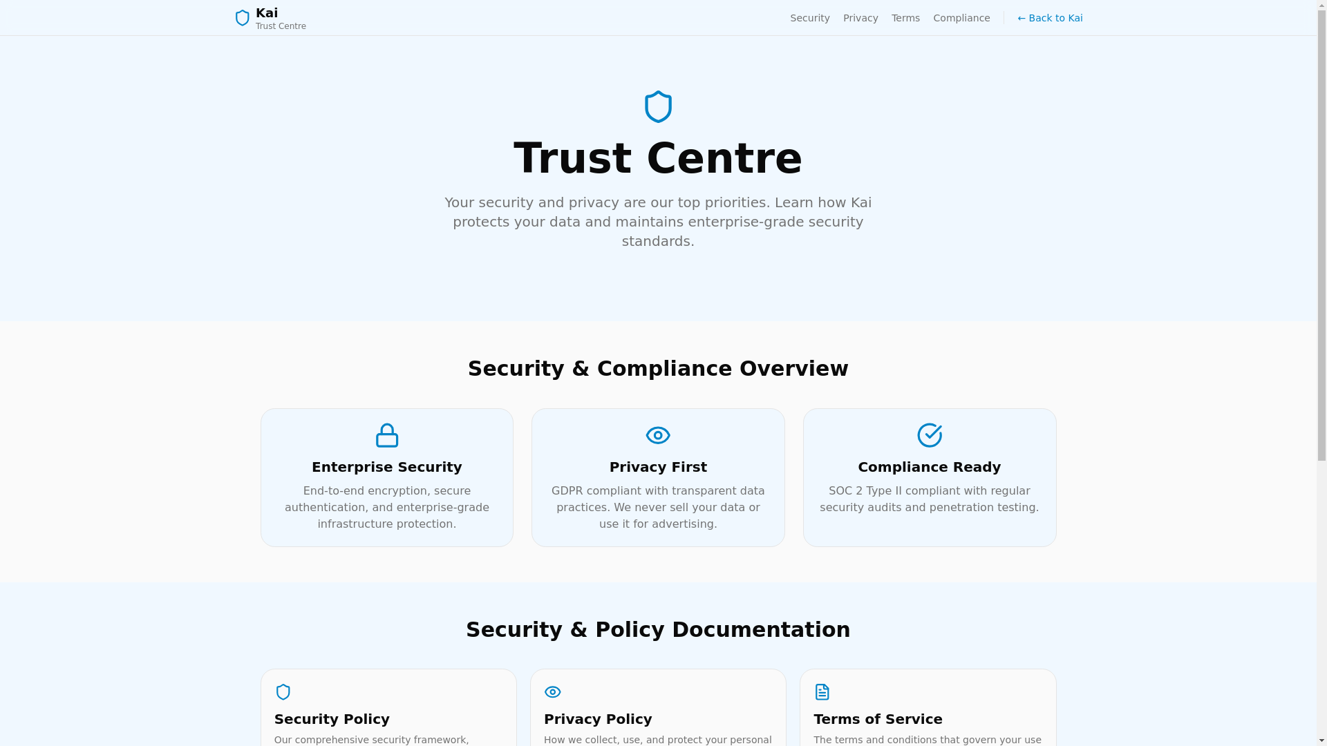 website screenshot of https://kai-trust.pages.dev/