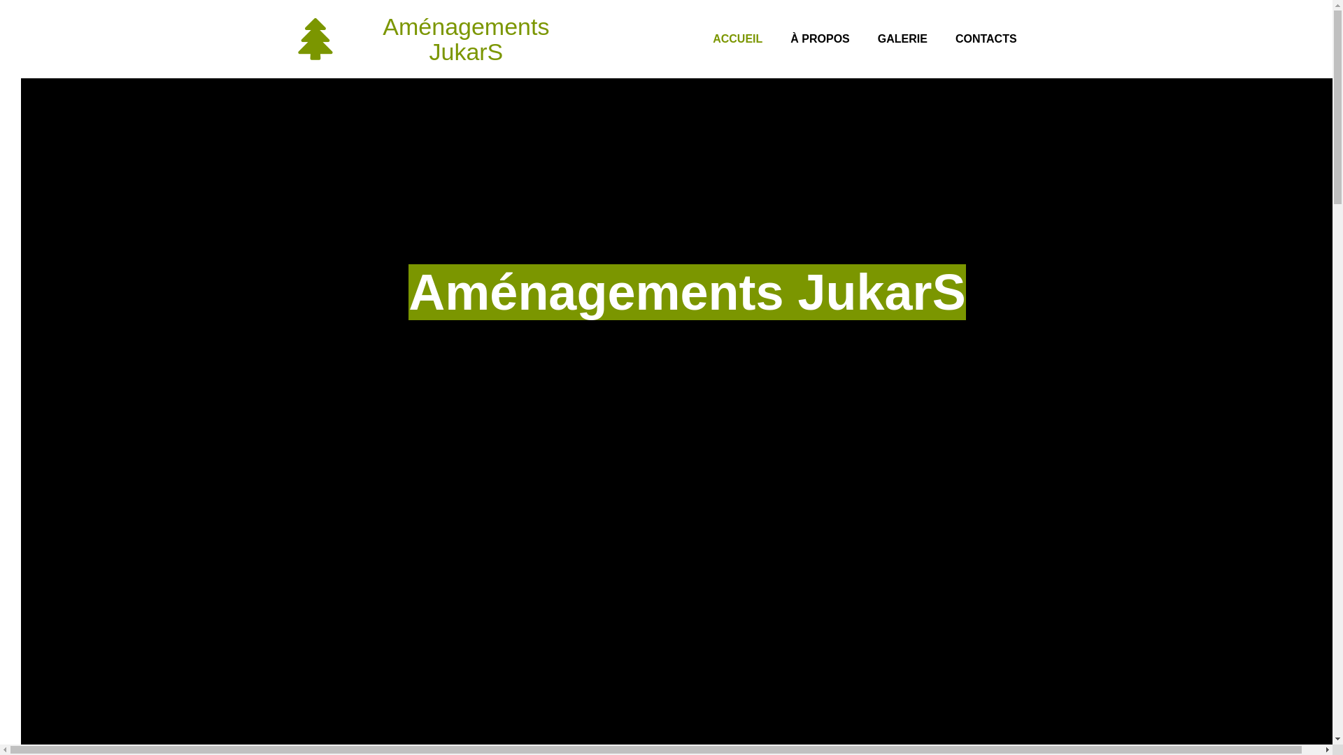 website screenshot of https://amenagementsjukars.com/