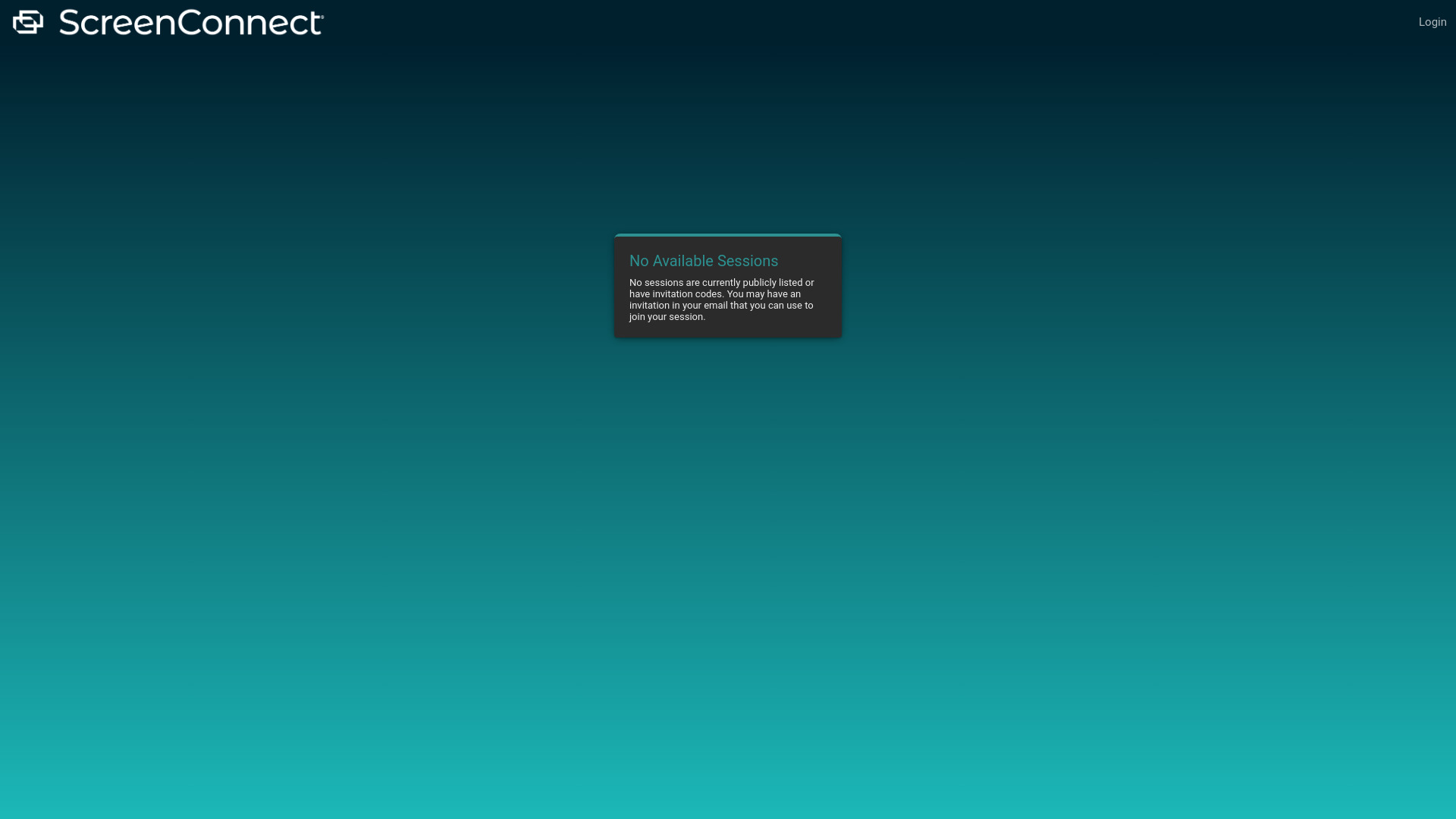 website screenshot of https://silverspin.screenconnect.com/