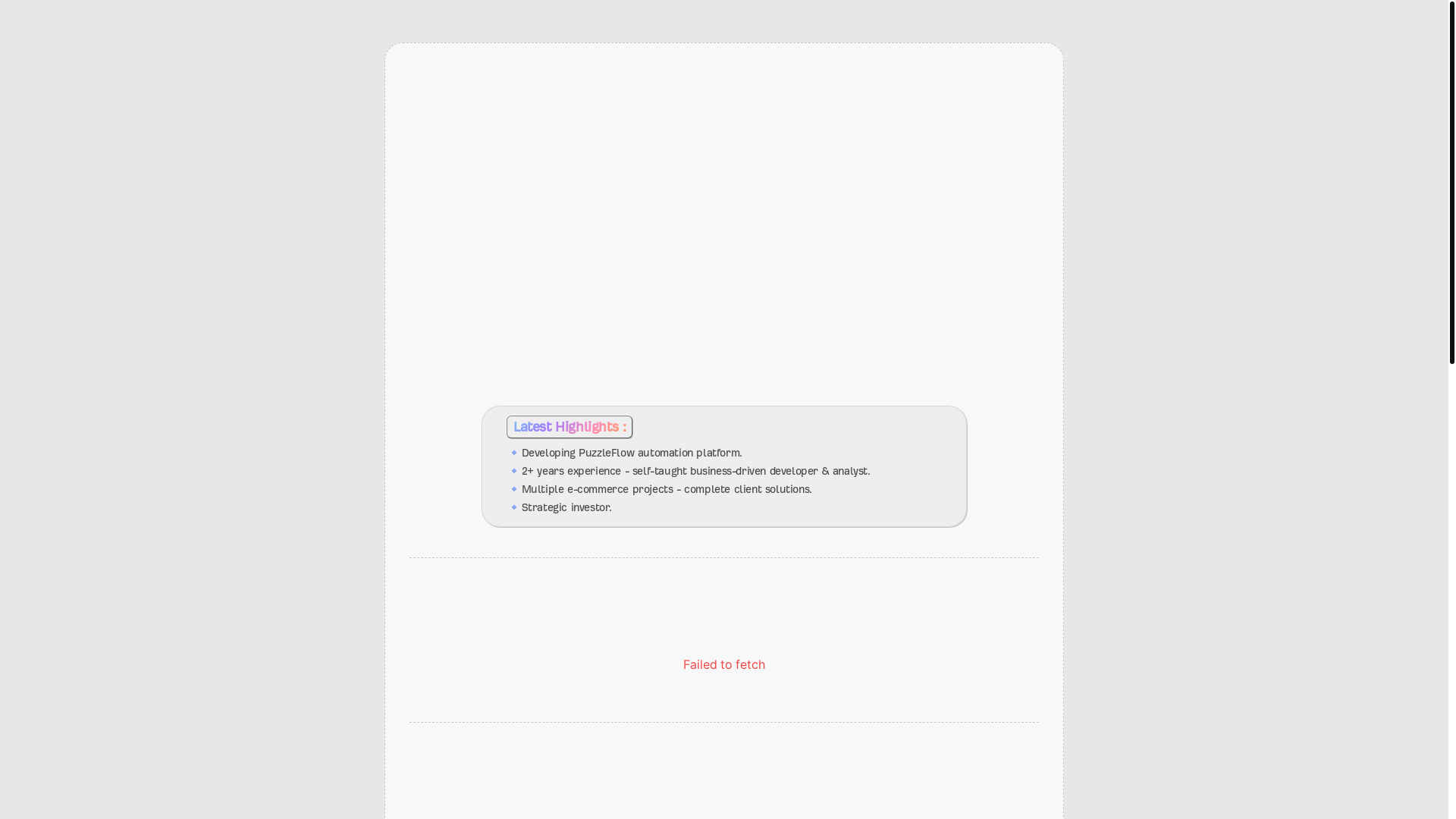 website screenshot of https://gauravtawri.com/