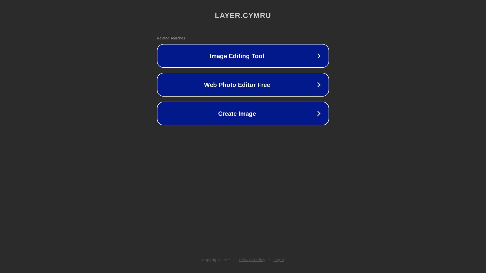 website screenshot of https://layer.cymru/