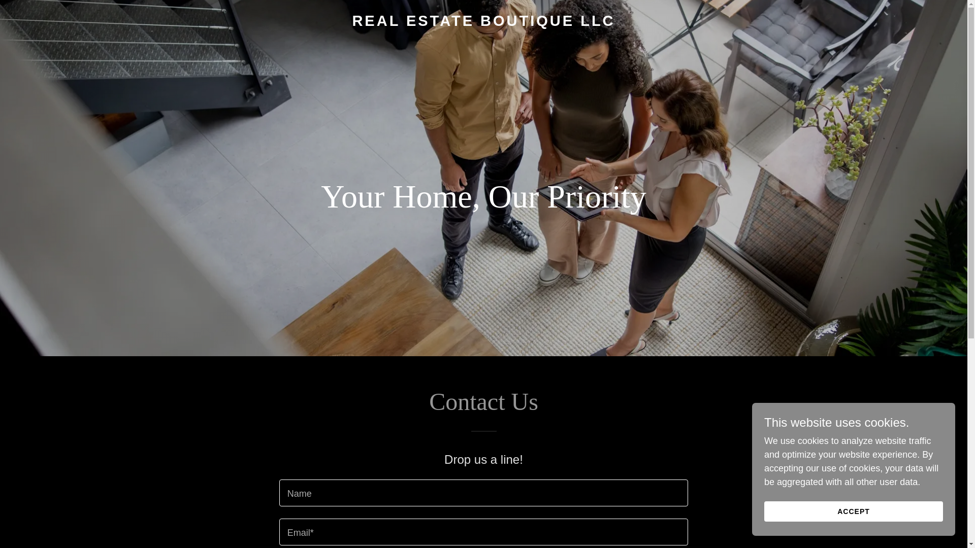 website screenshot of https://realestate-boutiquefl.com/