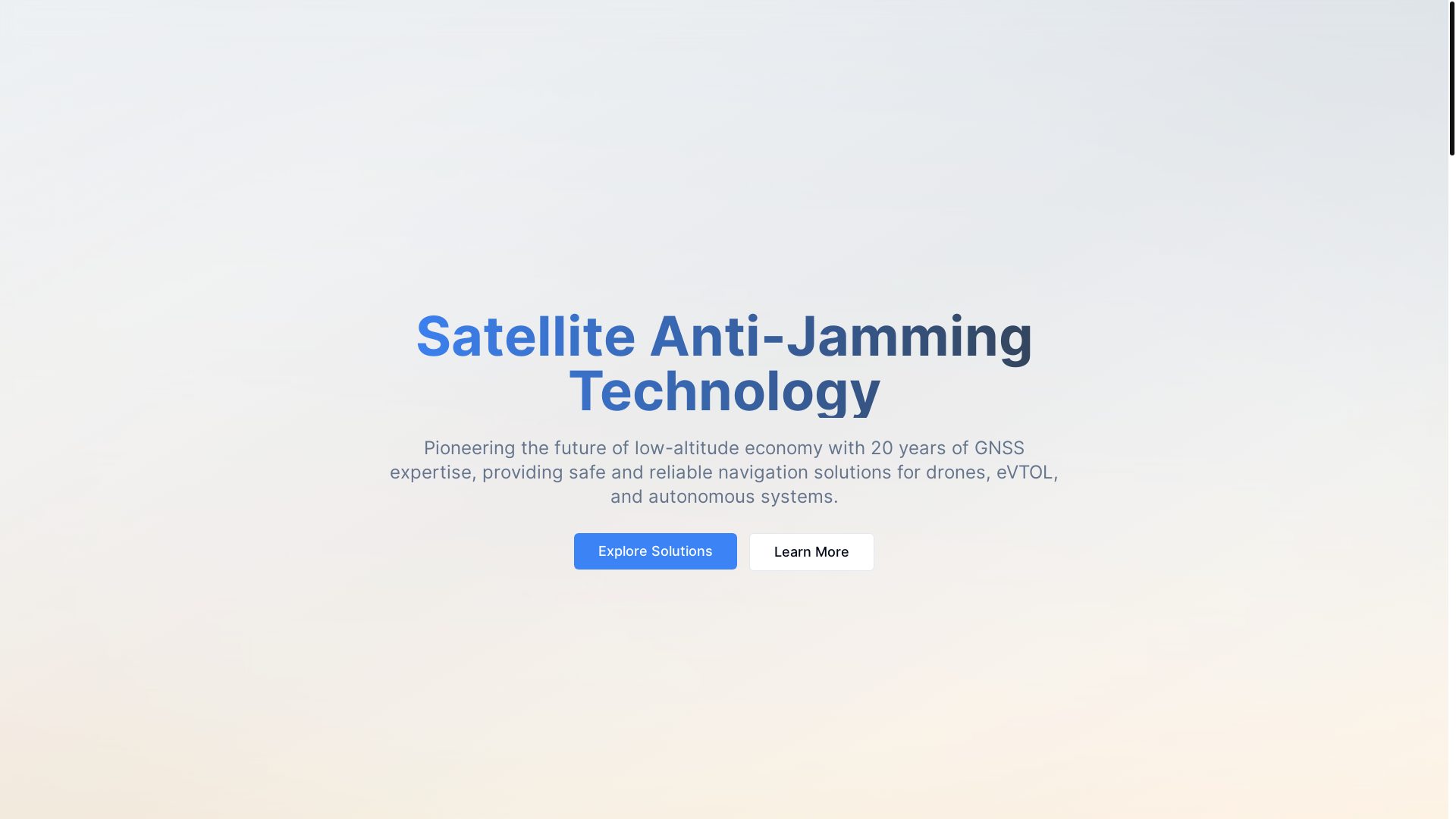 website screenshot of https://antijamsystem.com/