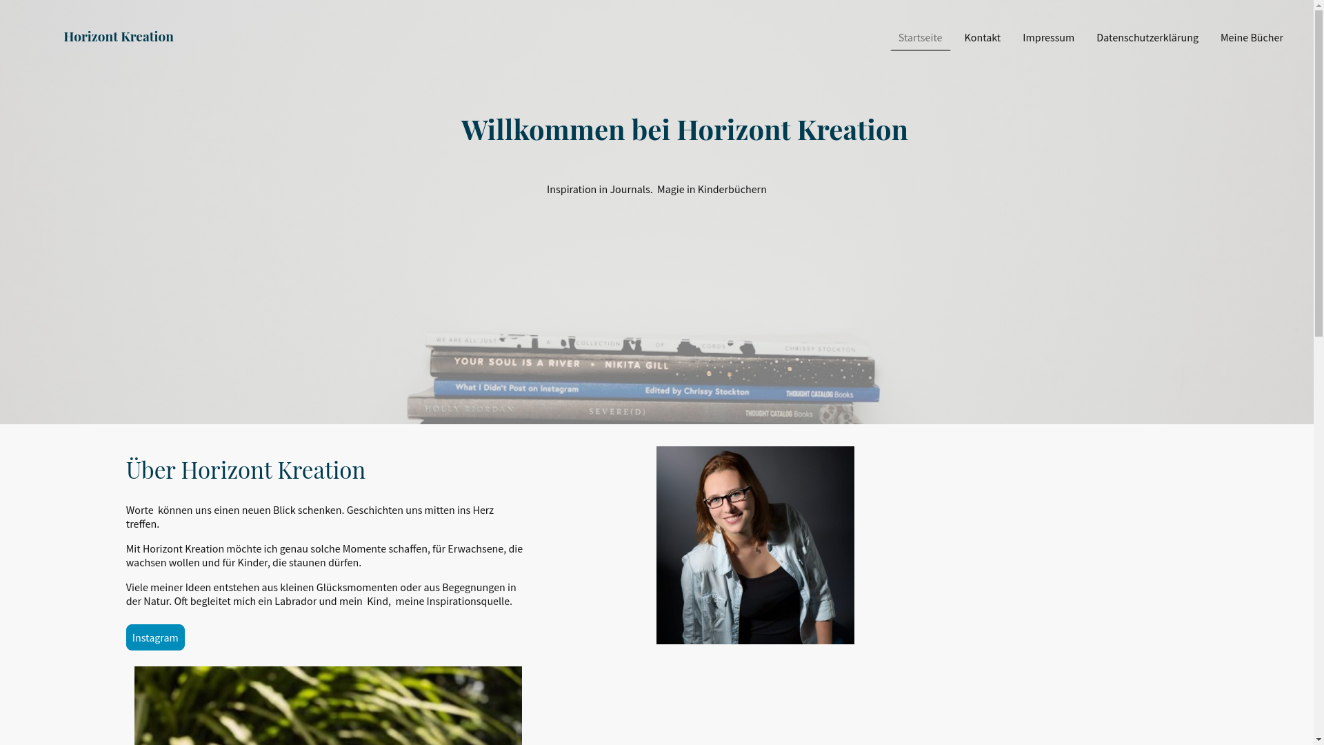 website screenshot of https://horizont-kreation.de/