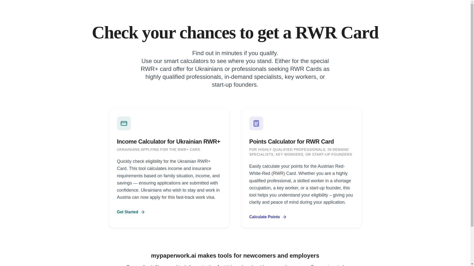 website screenshot of https://rwrcard-landingpage.pages.dev/