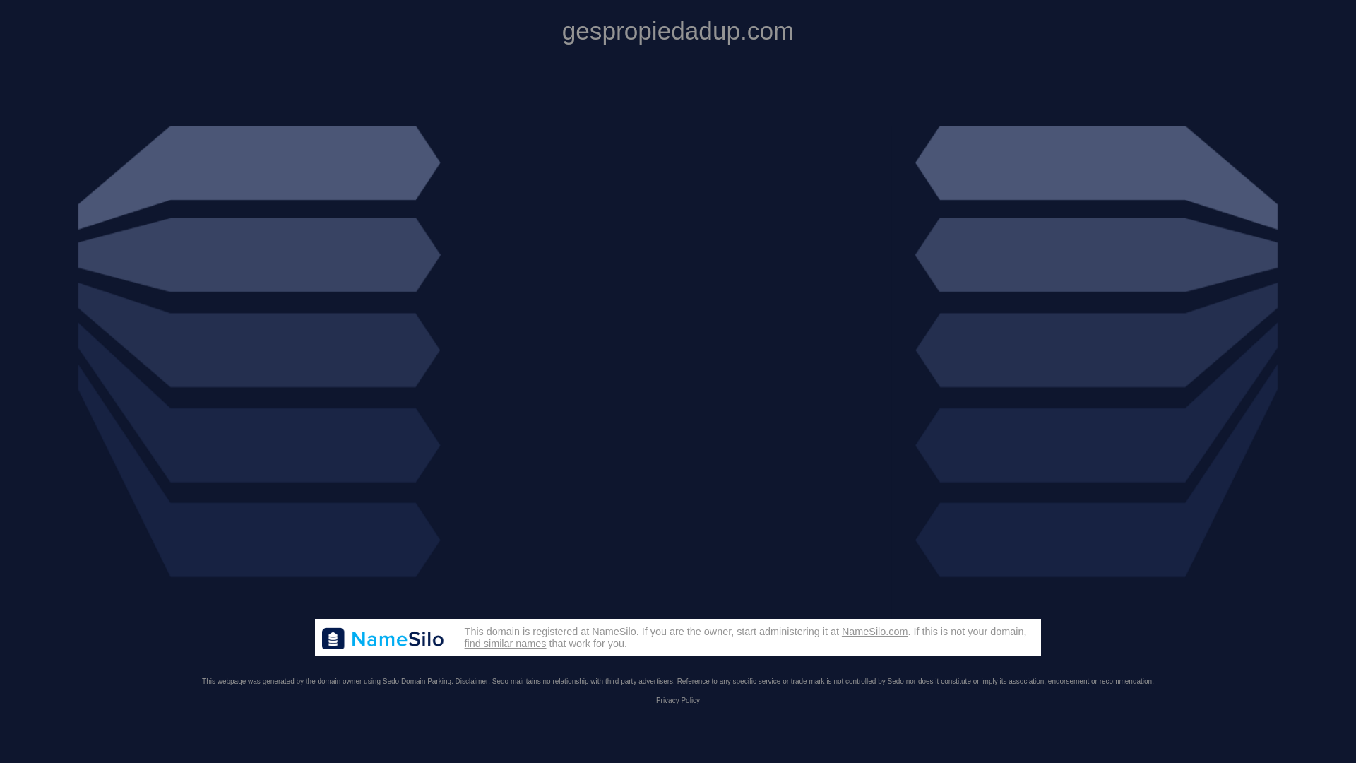website screenshot of https://gespropiedadup.com/