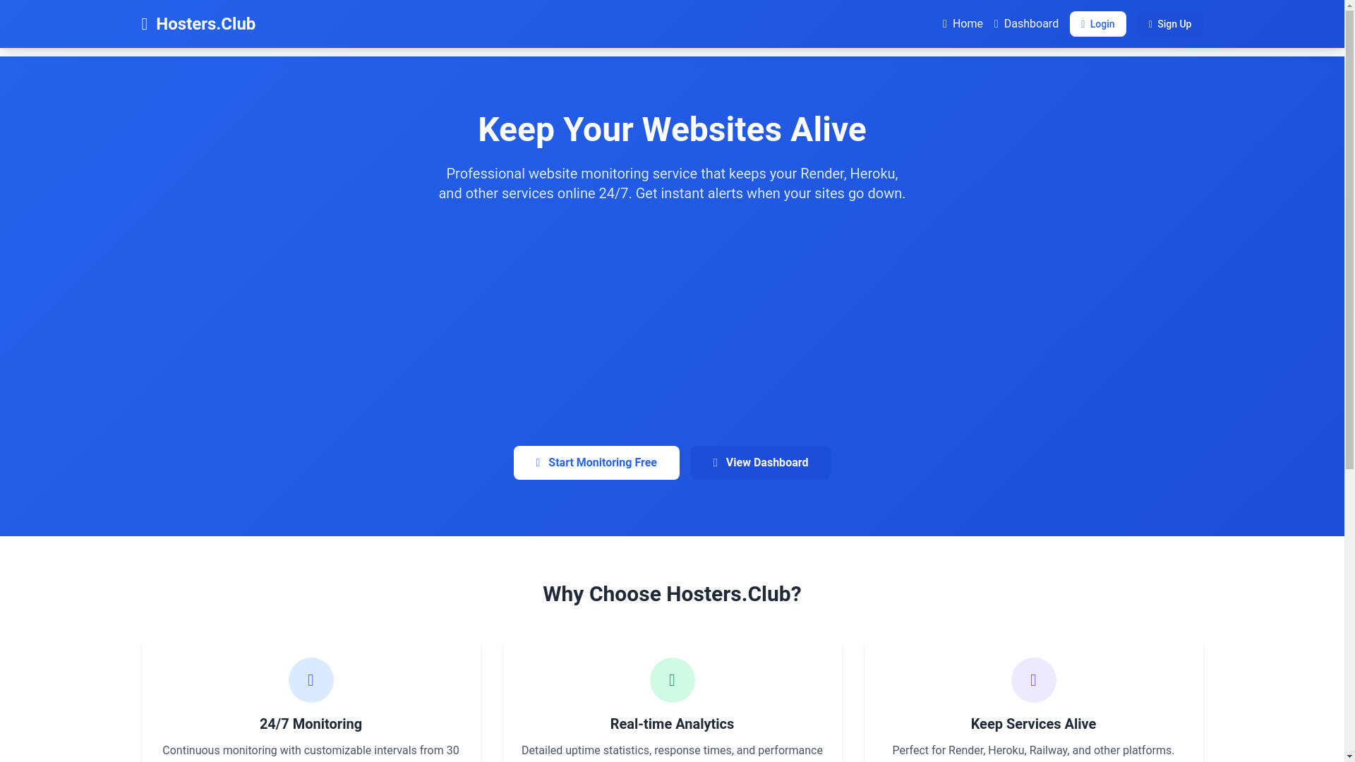 website screenshot of https://hosters-club.pages.dev/