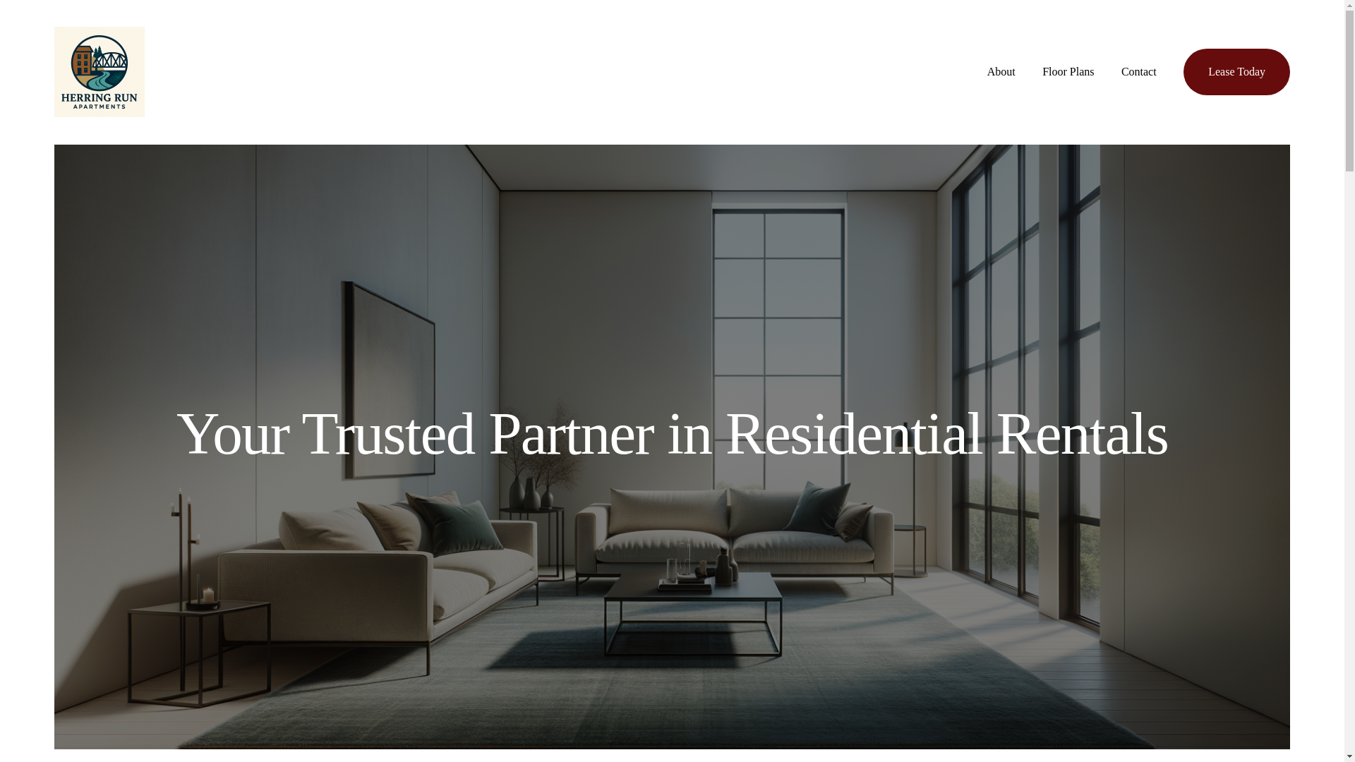 website screenshot of https://herringrunapartments.com/