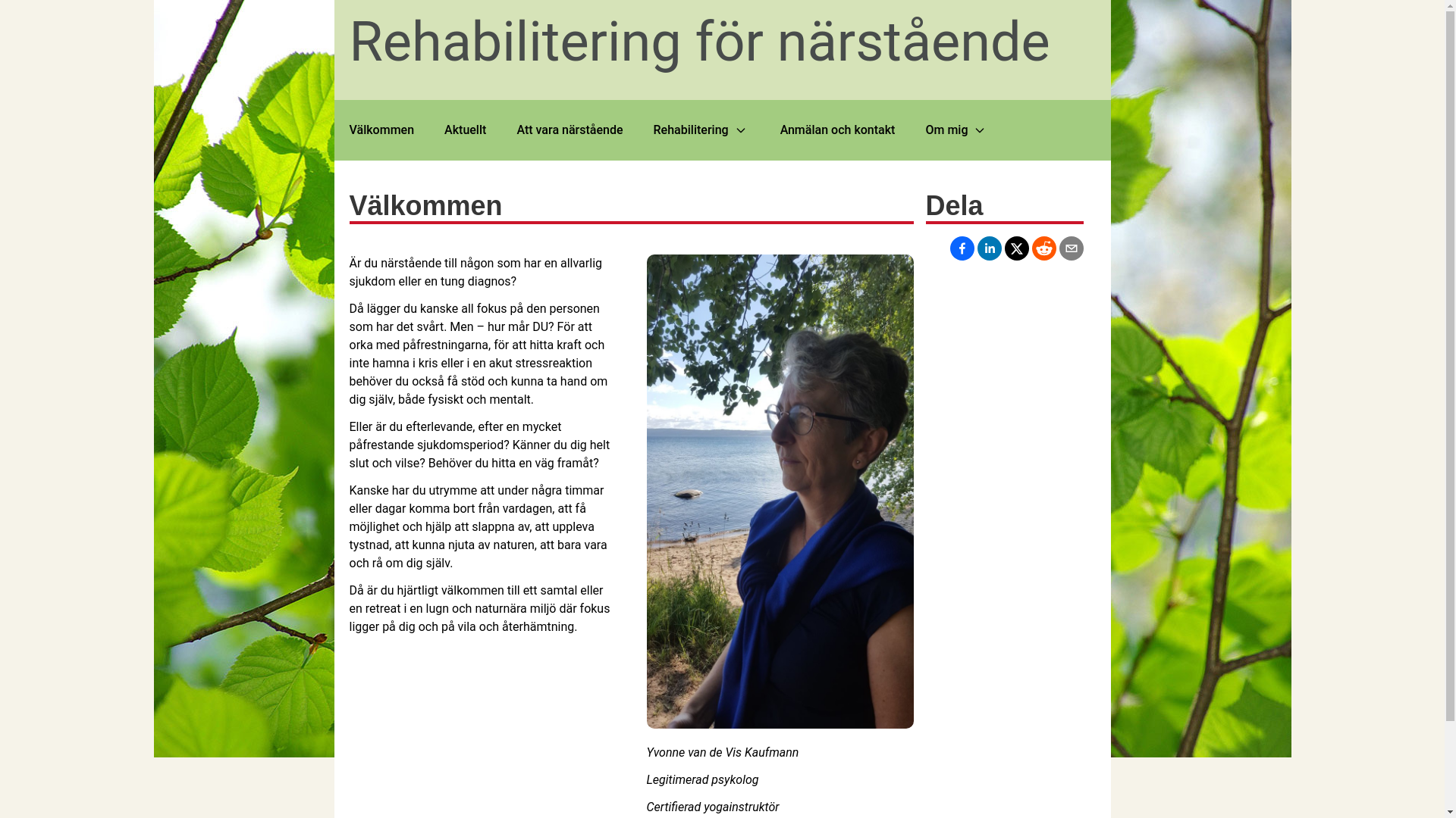 website screenshot of https://rehabfornarstaende-se.pages.dev/