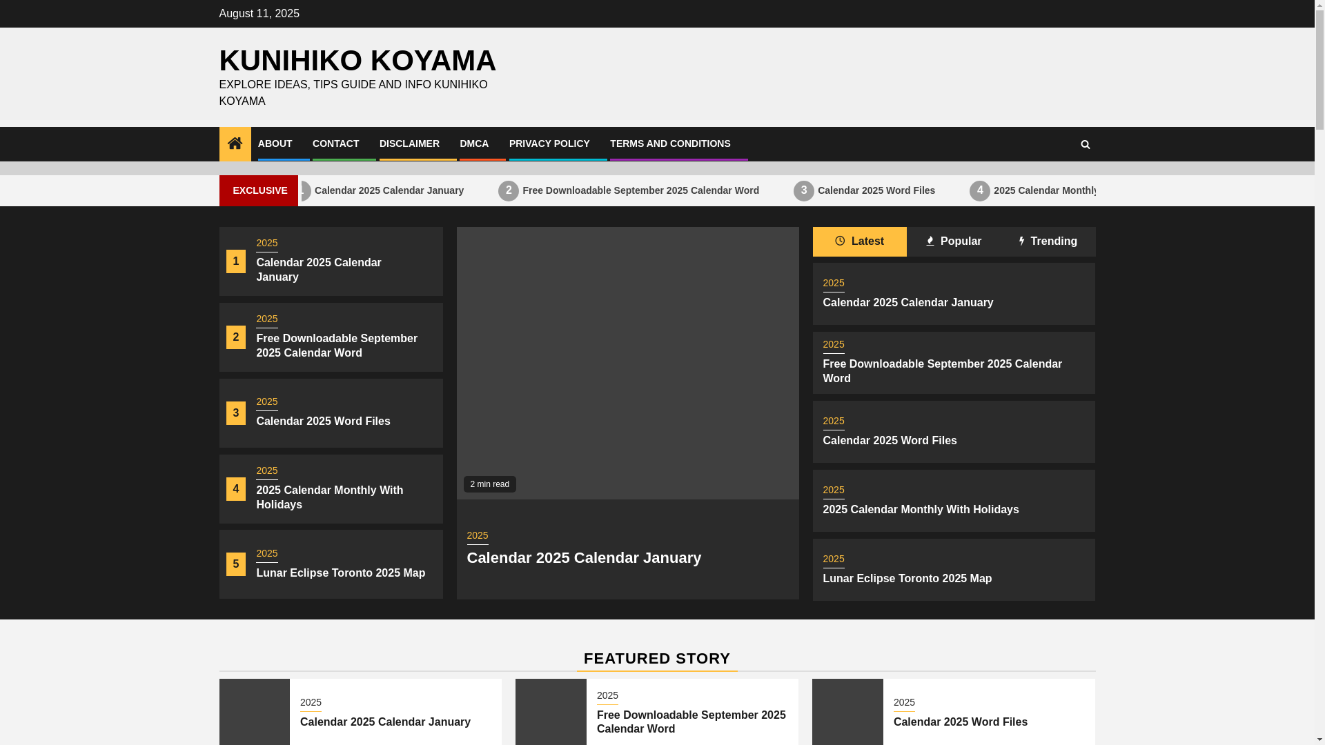 website screenshot of https://kunihikokoyama.pages.dev/