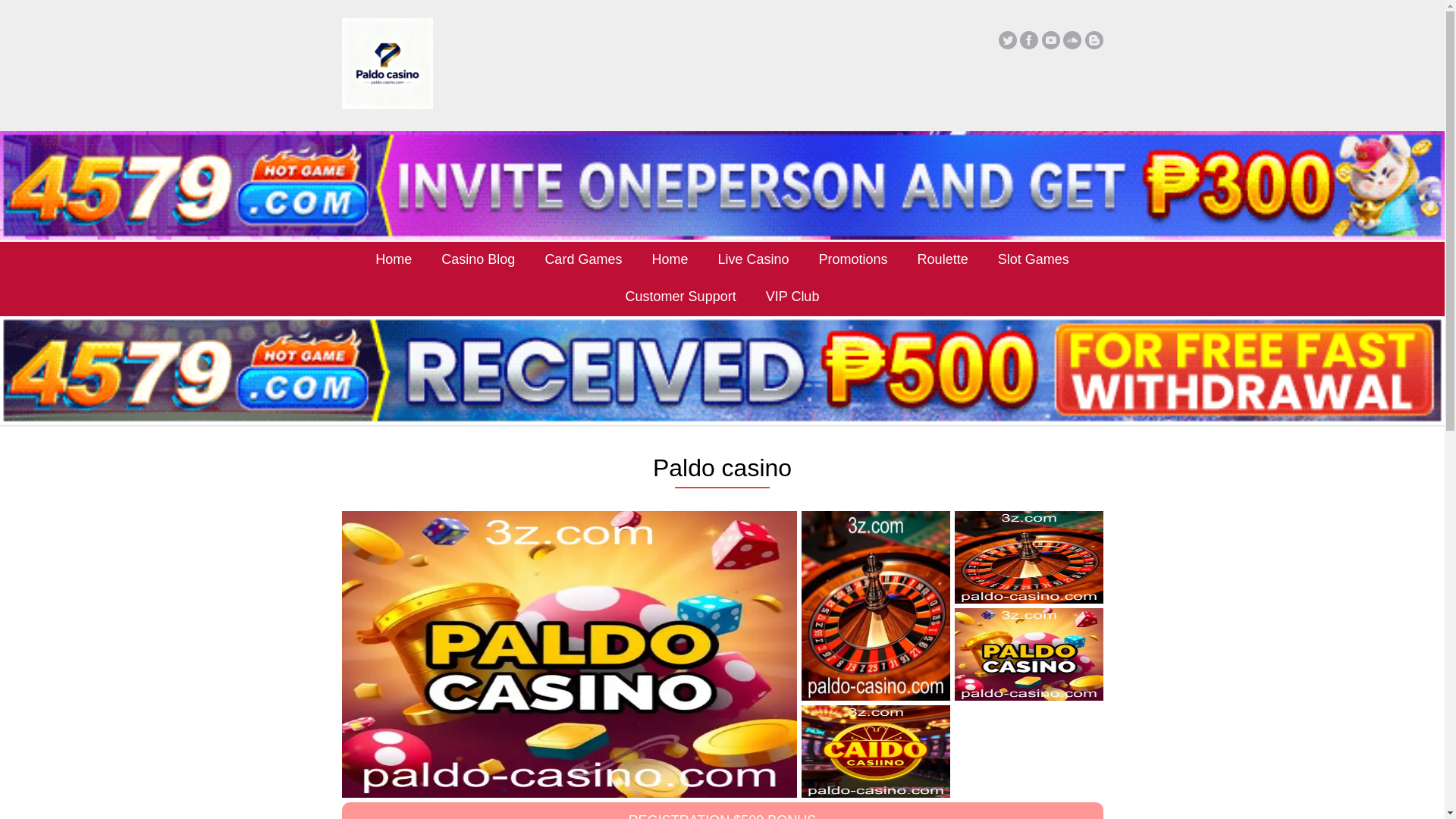 website screenshot of https://paldo-casino.com/