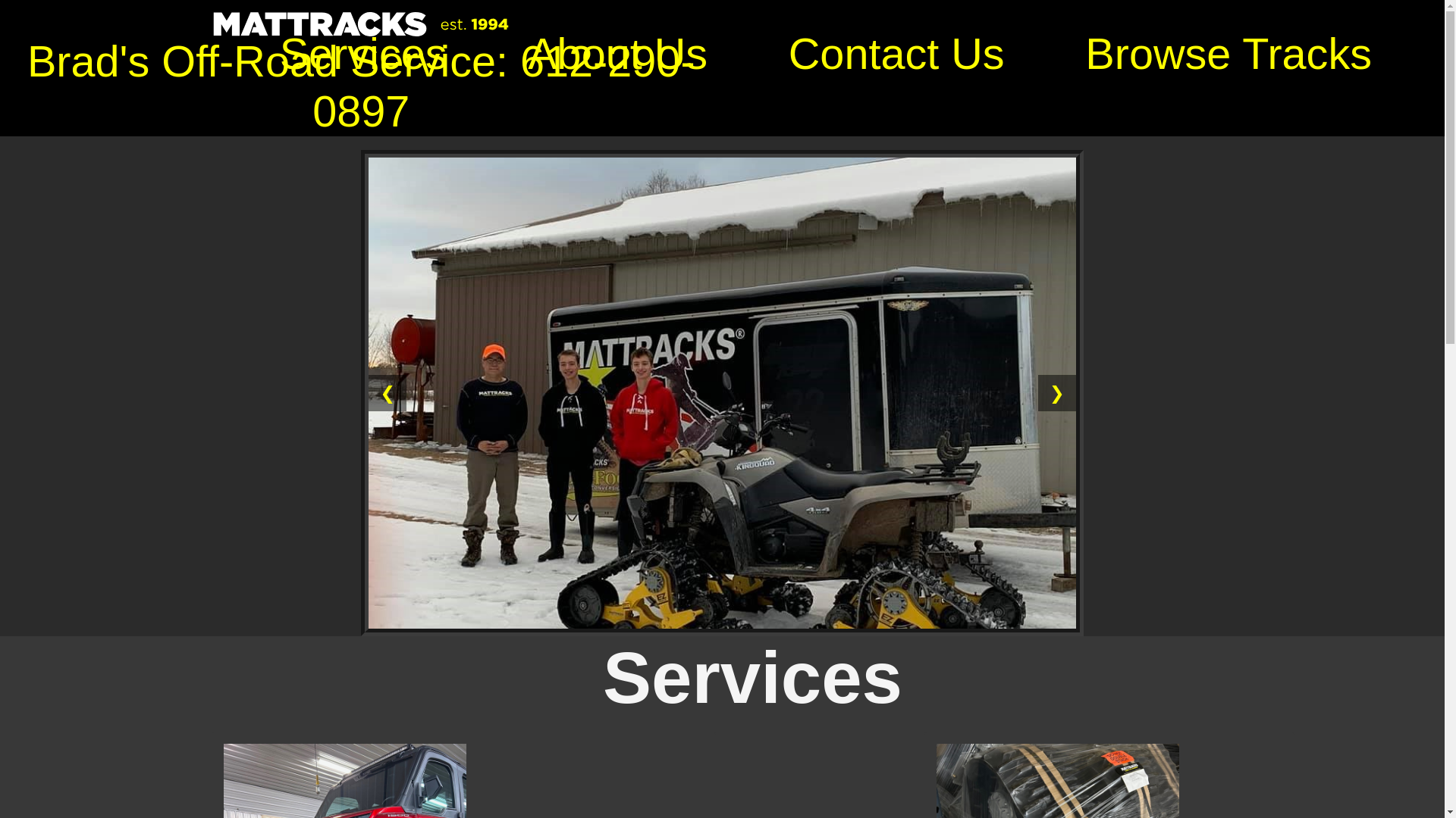 website screenshot of https://brads-offroad-service.pages.dev/