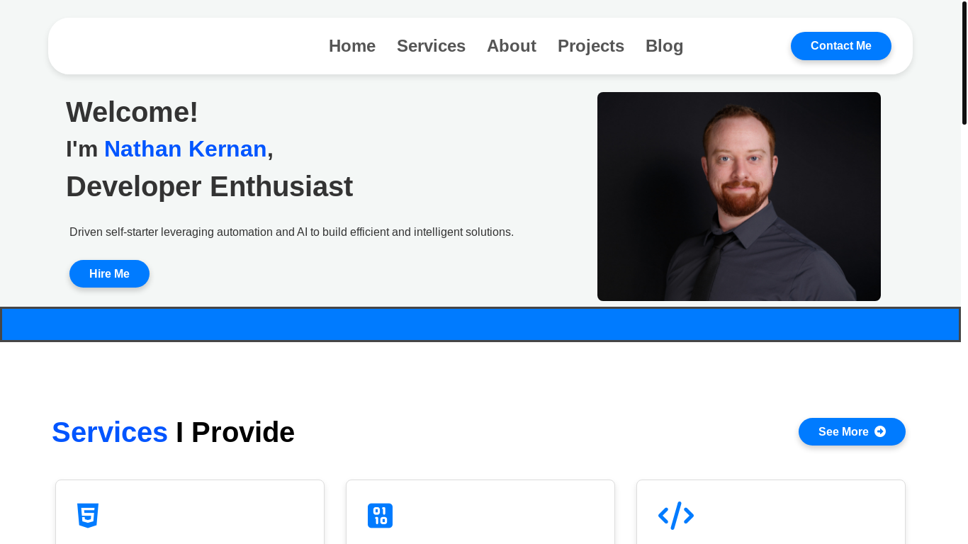 website screenshot of https://myportfolio-com.pages.dev/
