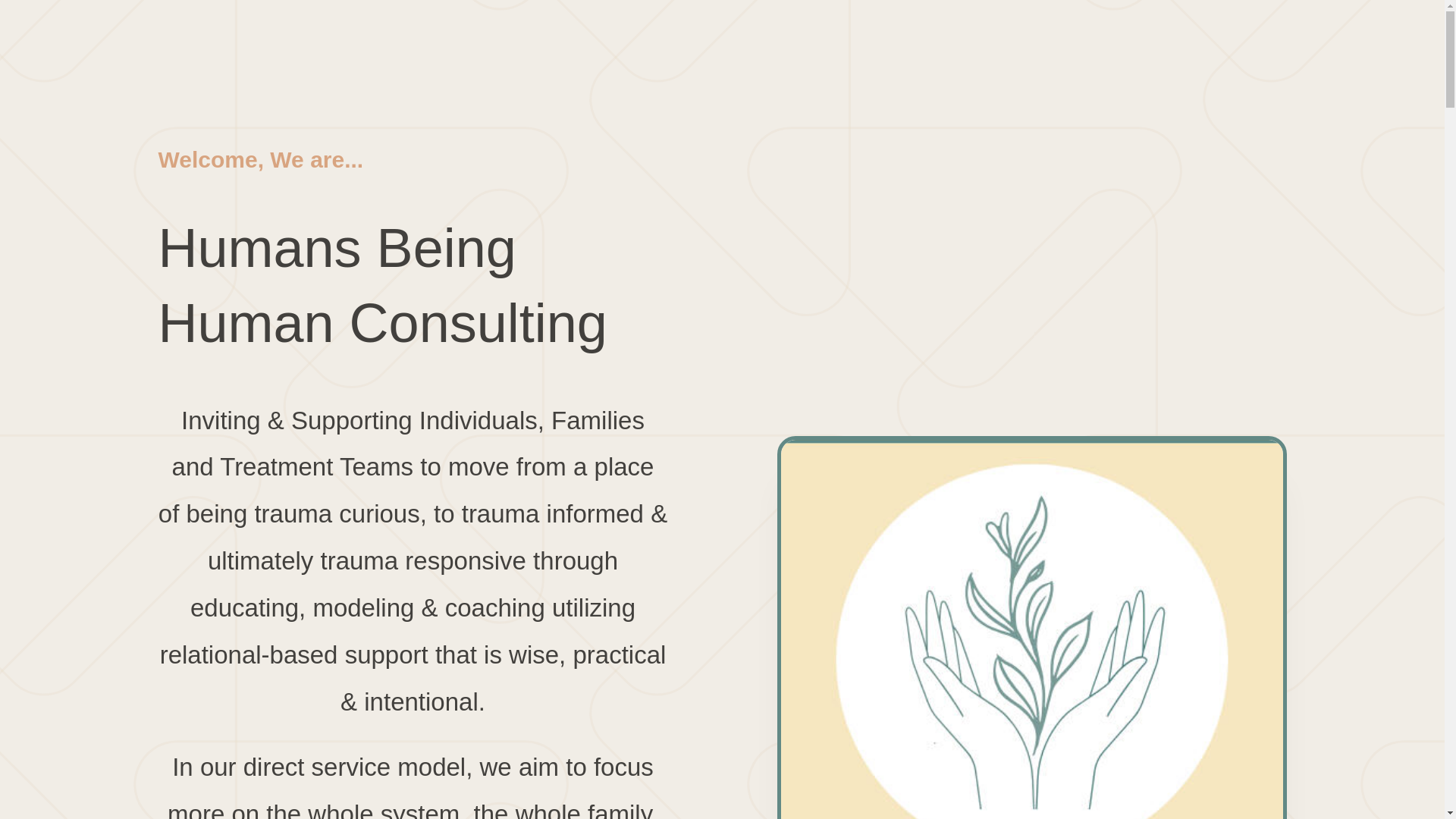 website screenshot of https://humansbeinghuman.net/