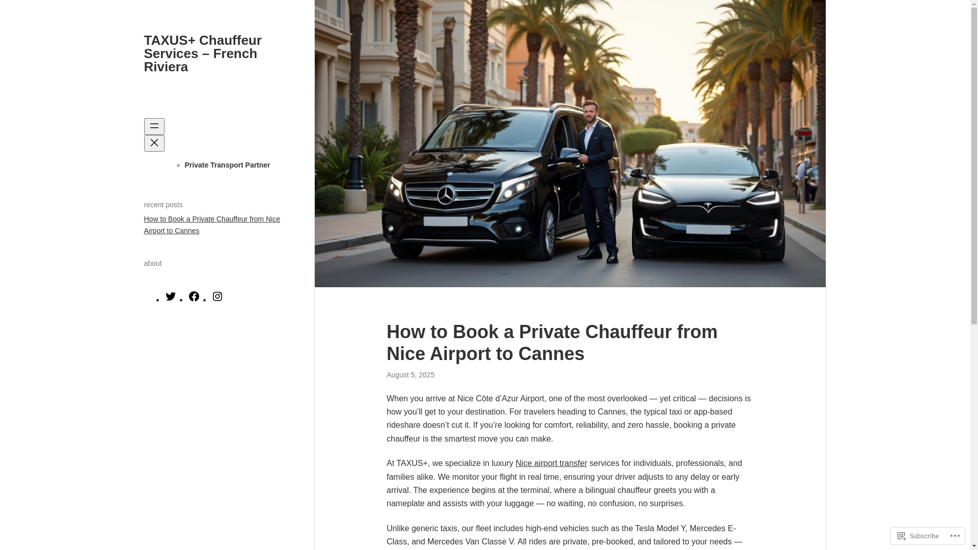 website screenshot of https://taxuspluschauffeur.blog/