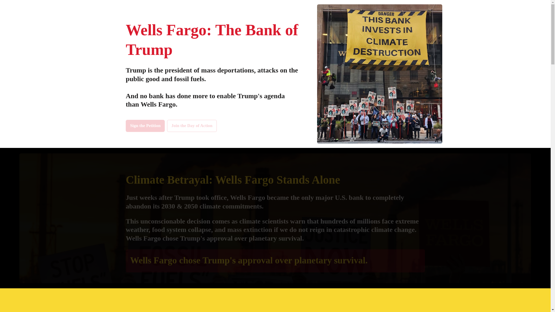 website screenshot of https://bankoftrump.org/
