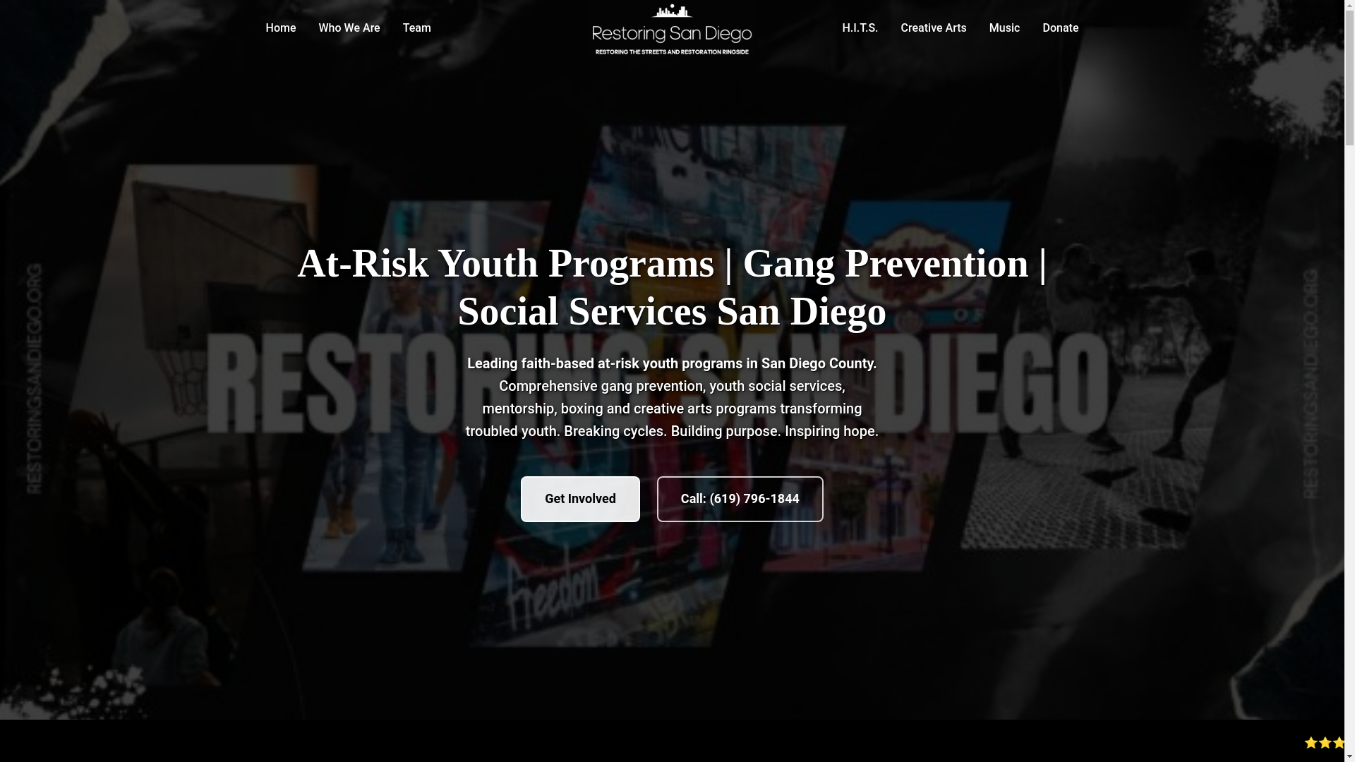 website screenshot of https://restoring-san-diego.pages.dev/