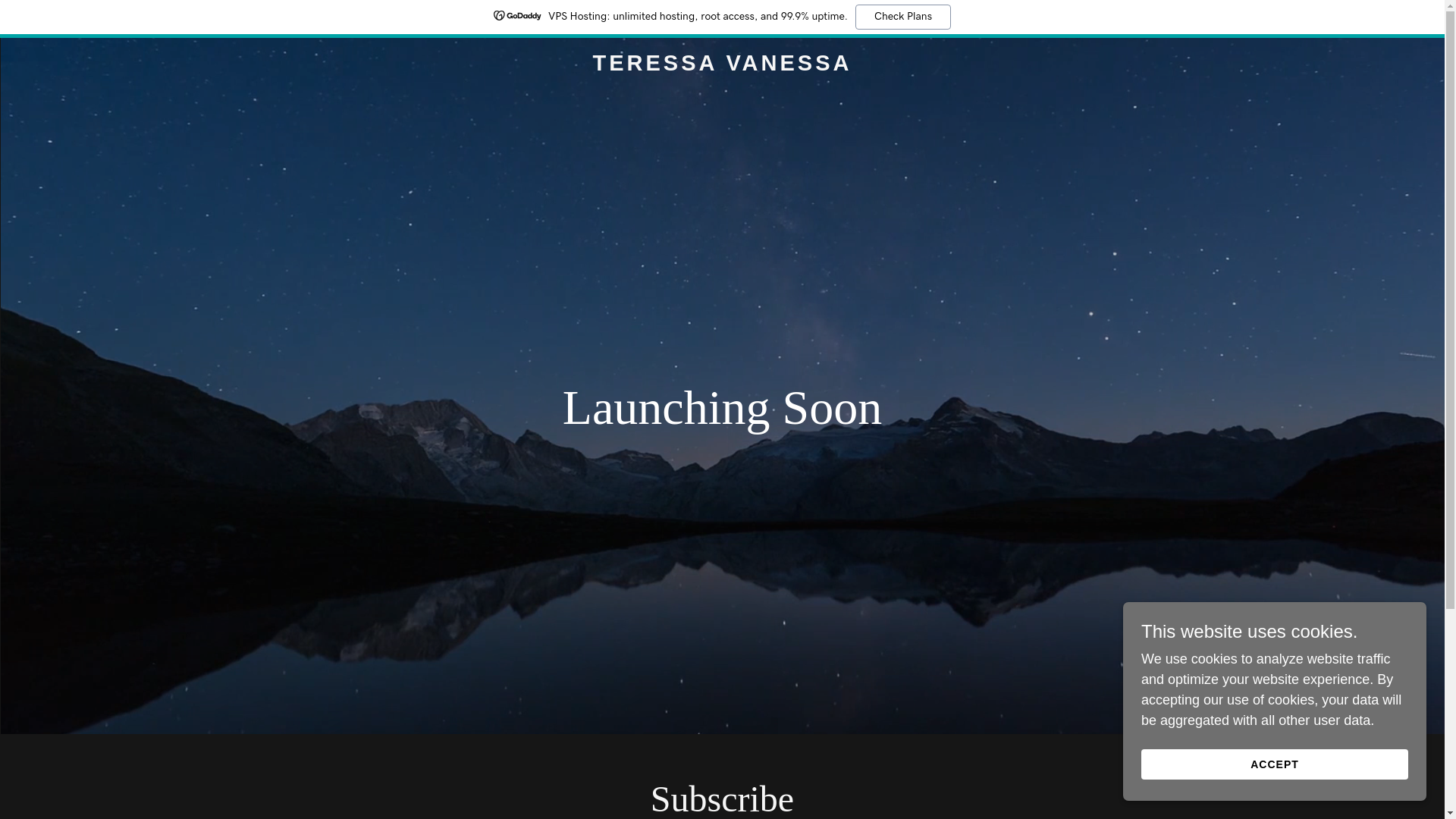 website screenshot of https://teressavanessa.com/