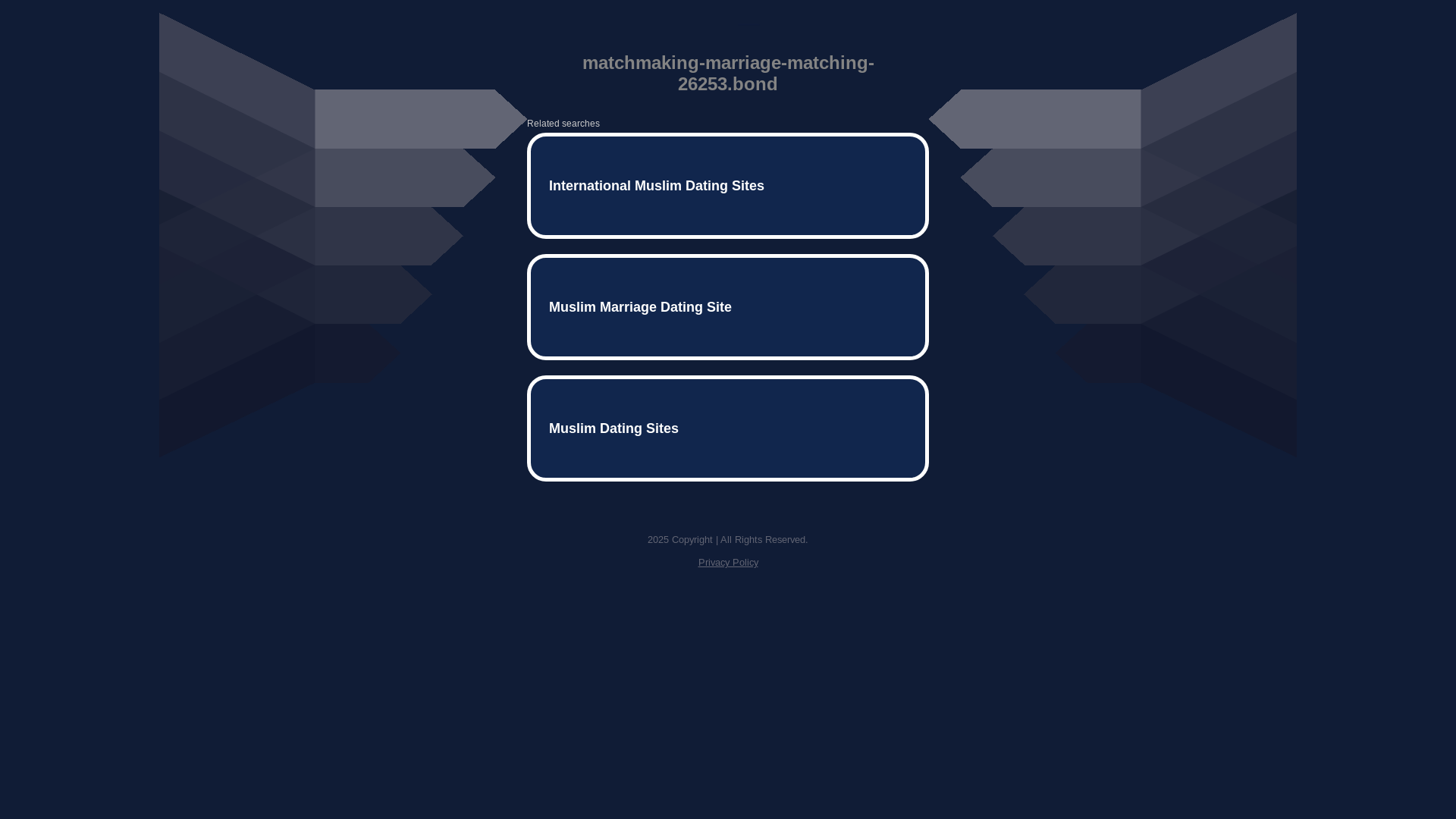 website screenshot of https://matchmaking-marriage-matching-26253.bond/