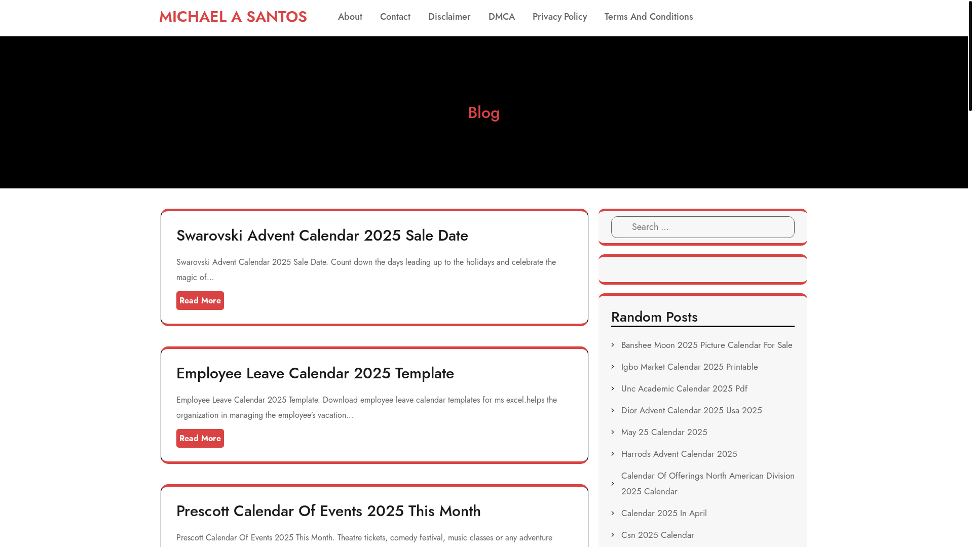 website screenshot of https://michaelasantosc.pages.dev/