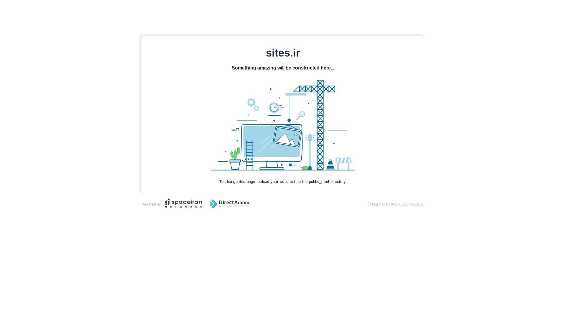 website screenshot of https://siteswp.ir/