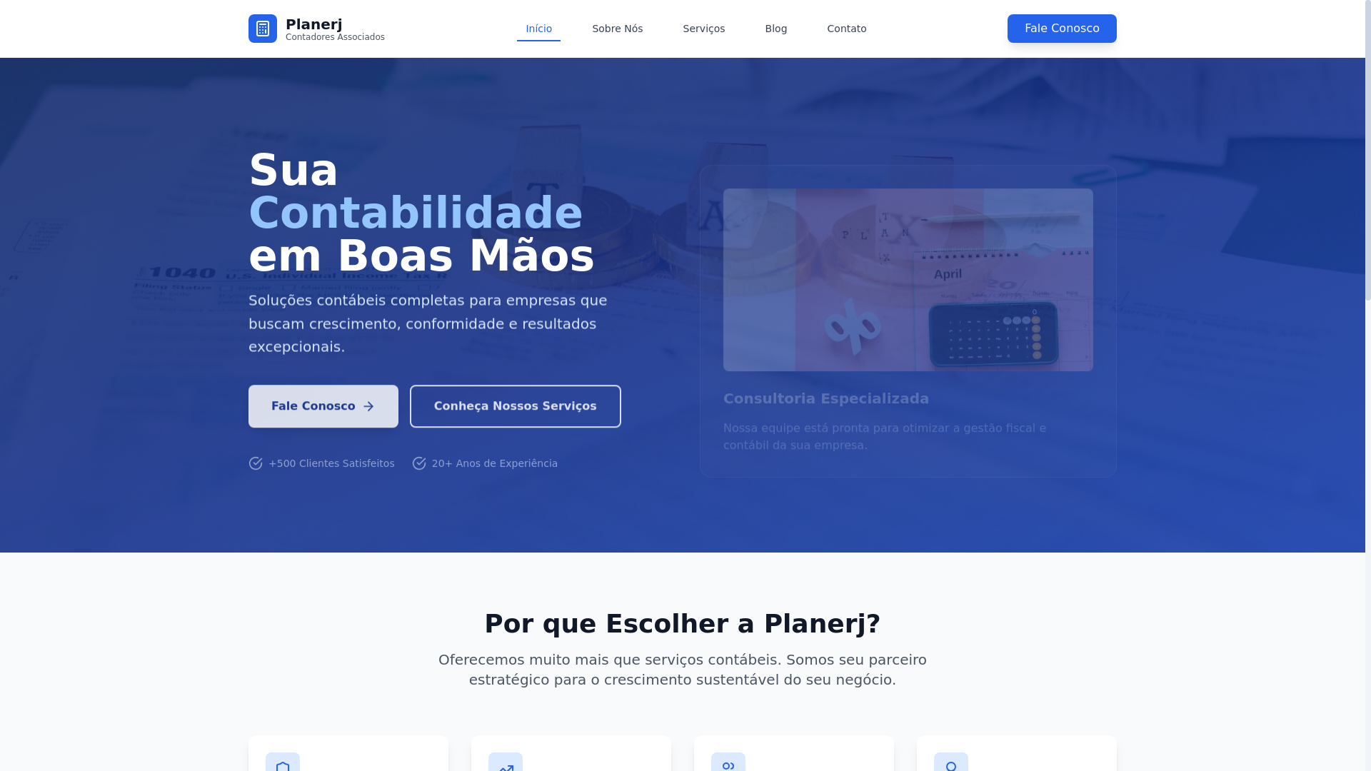 website screenshot of https://planerj-contadores.shop/